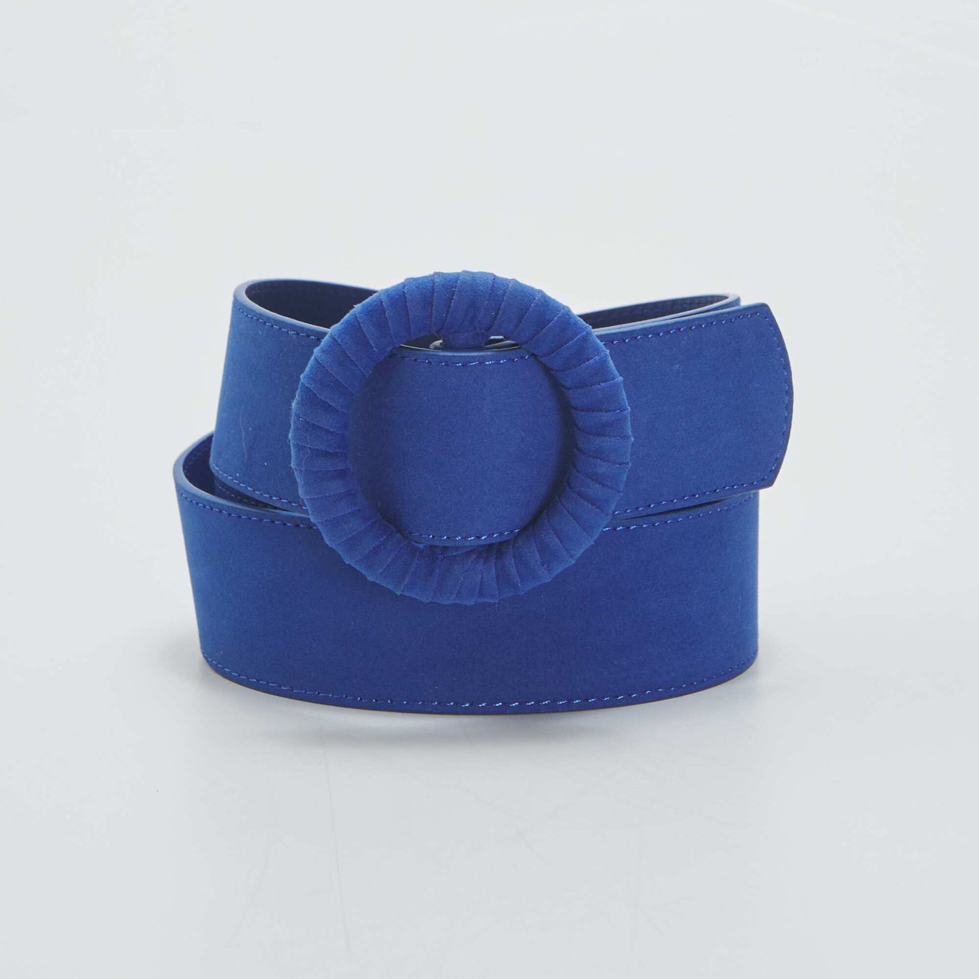 Ceinture en suedine Bleu