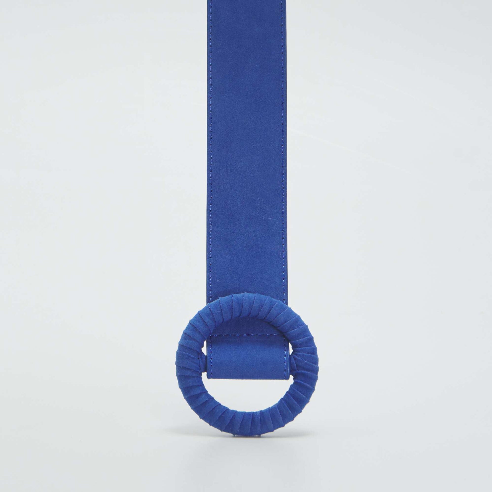 Ceinture en suedine Bleu