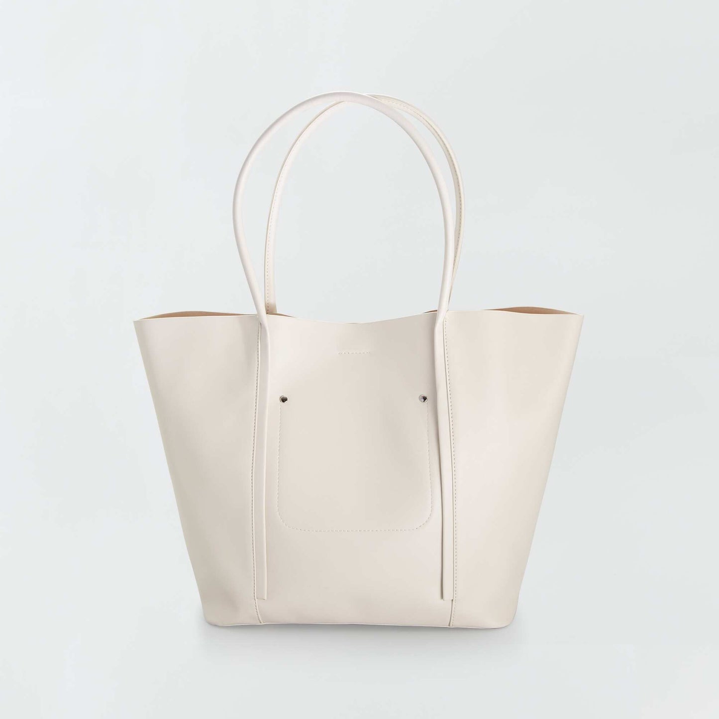 Sac cabas grandes anses Beige