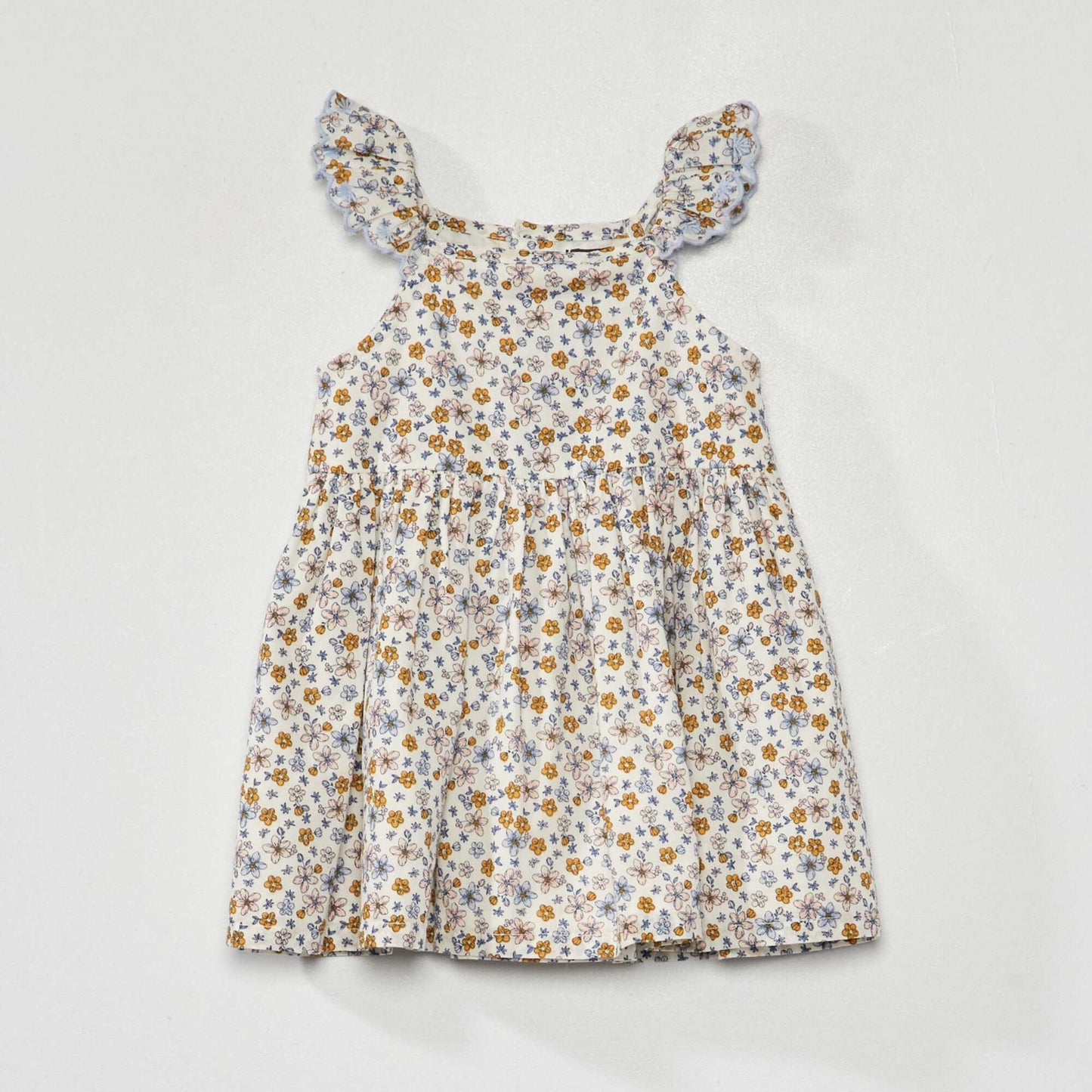 Ensemble robe + bloomer imprim cru fleuri