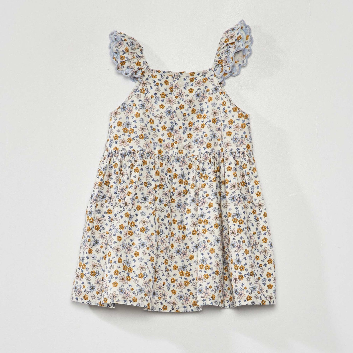 Ensemble robe + bloomer imprim cru fleuri