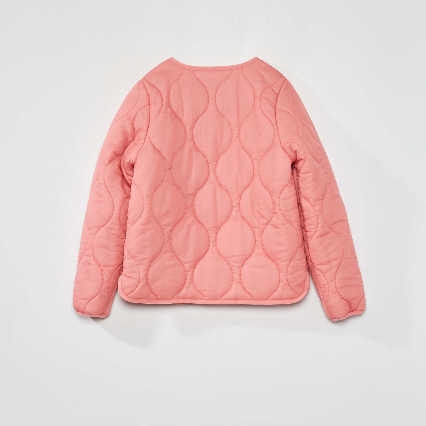 Blouson matelassé déperlant rose