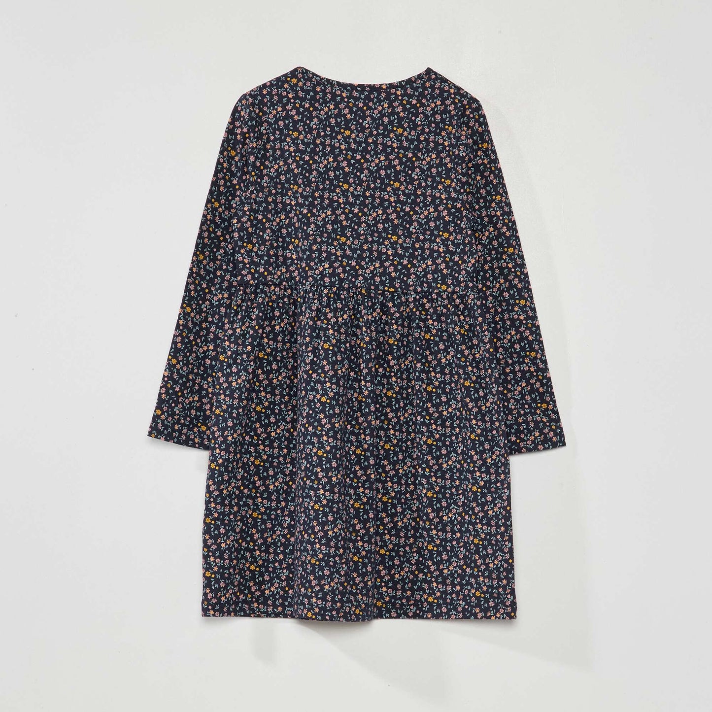 Robe en jersey avec imprim Bleu