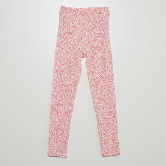 Legging long motifs Rose