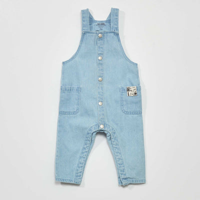 Salopette en jean Bleu