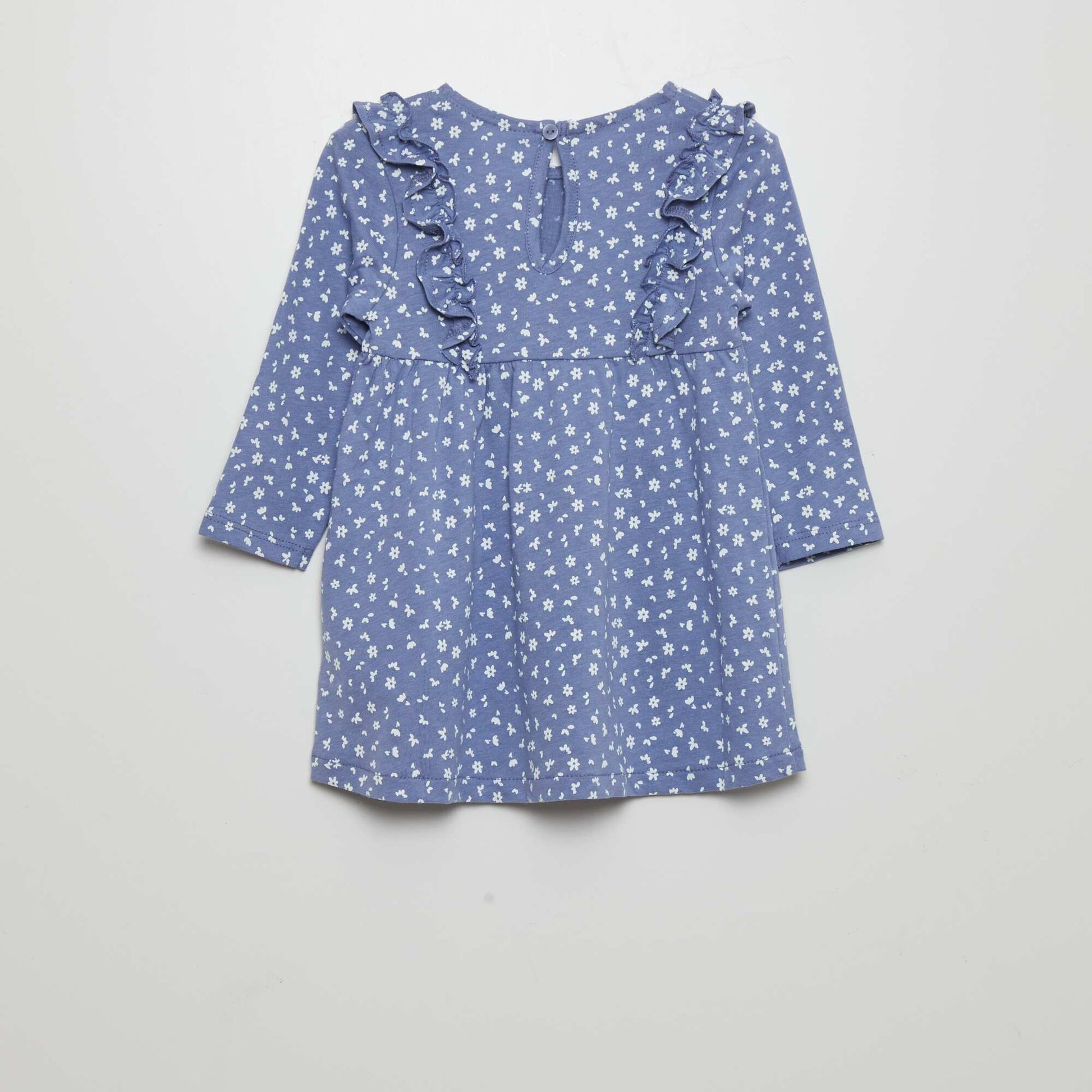 Robe vas e motif pois Bleu