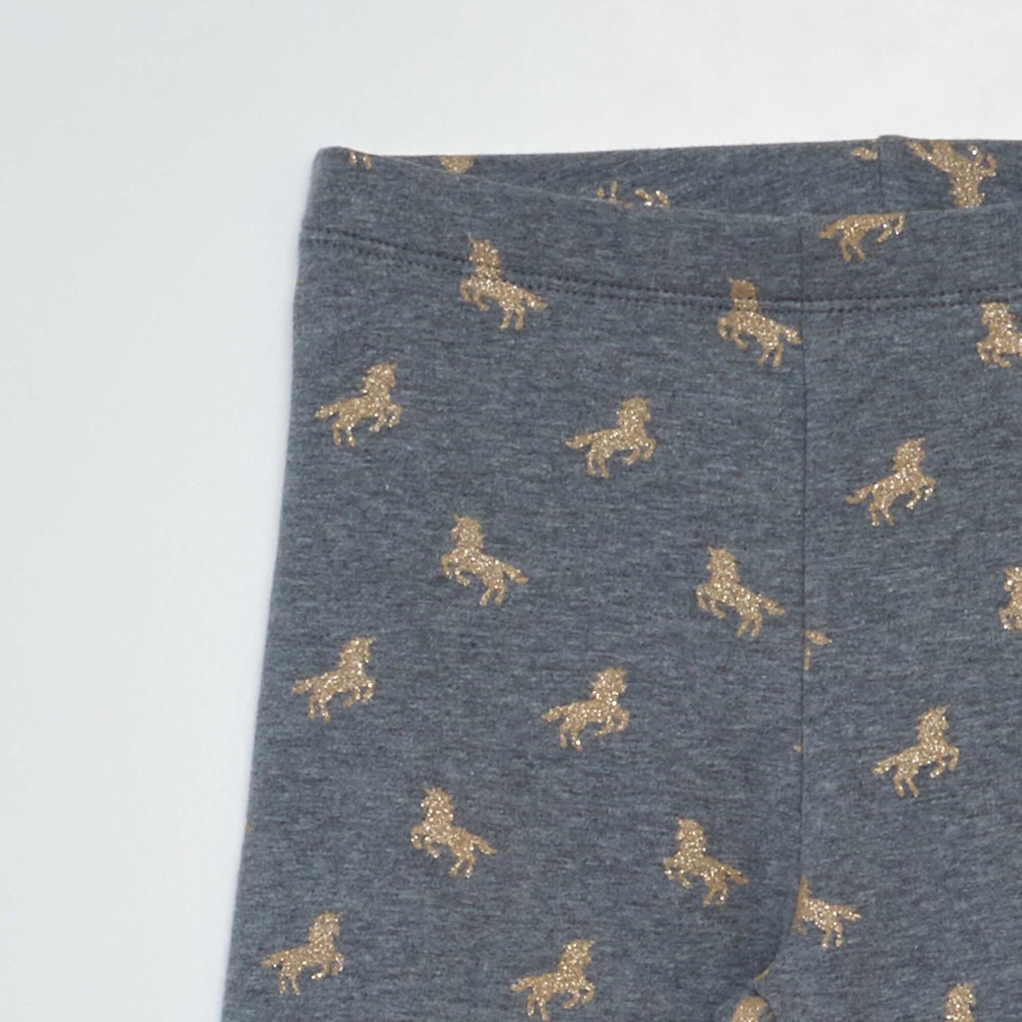 Legging motif Gris 'licorne'