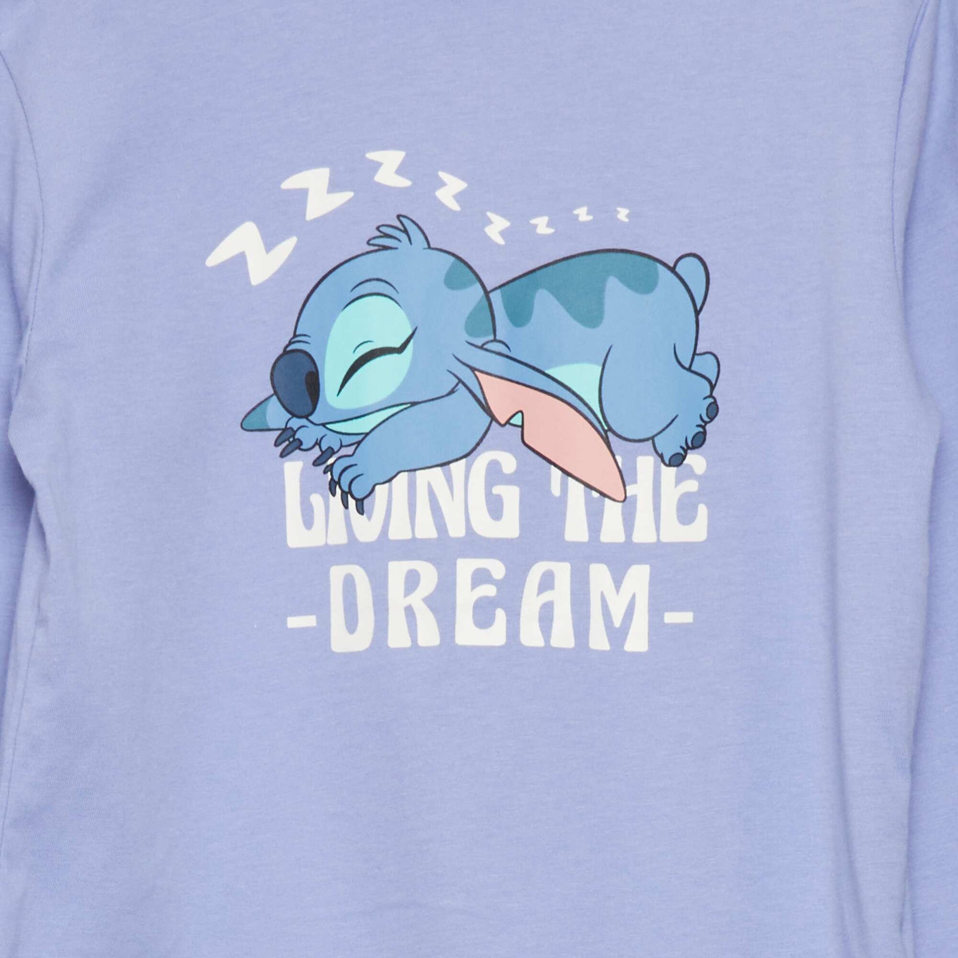 Pyjama long 'Disney' en jersey - 2 pi ces Bleu