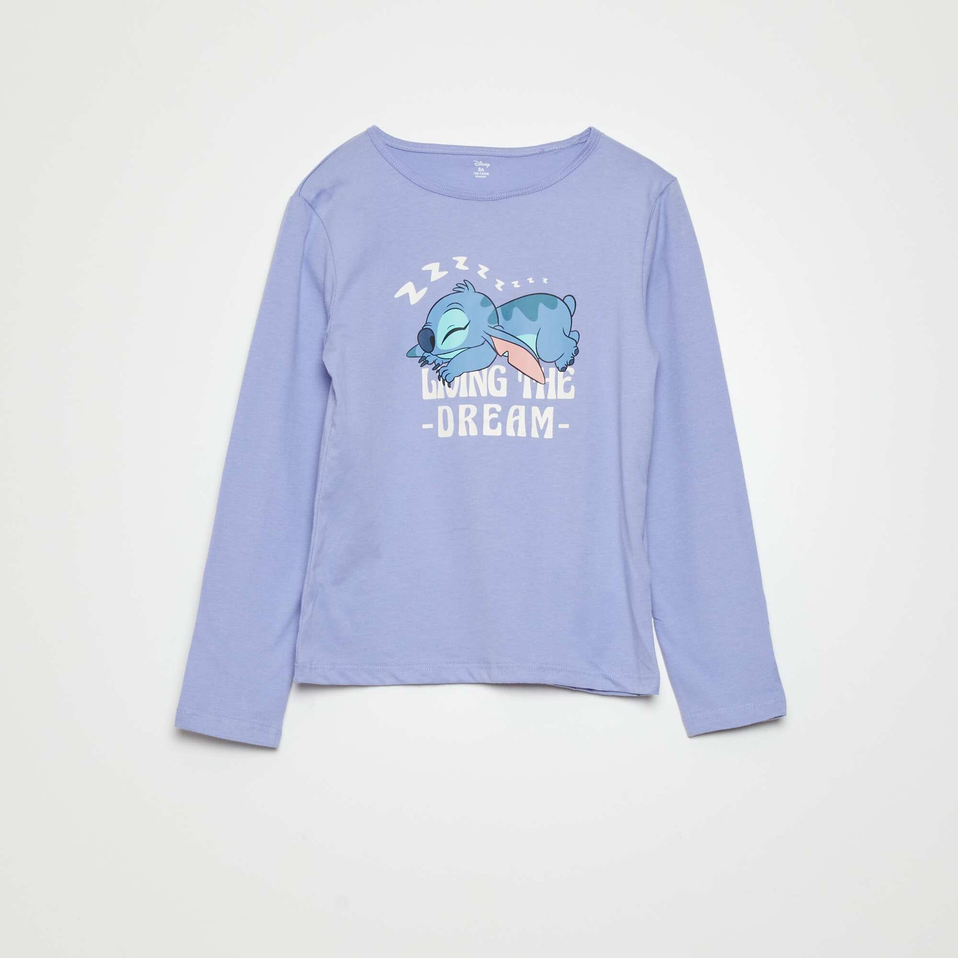 Pyjama long 'Disney' en jersey - 2 pi ces Bleu