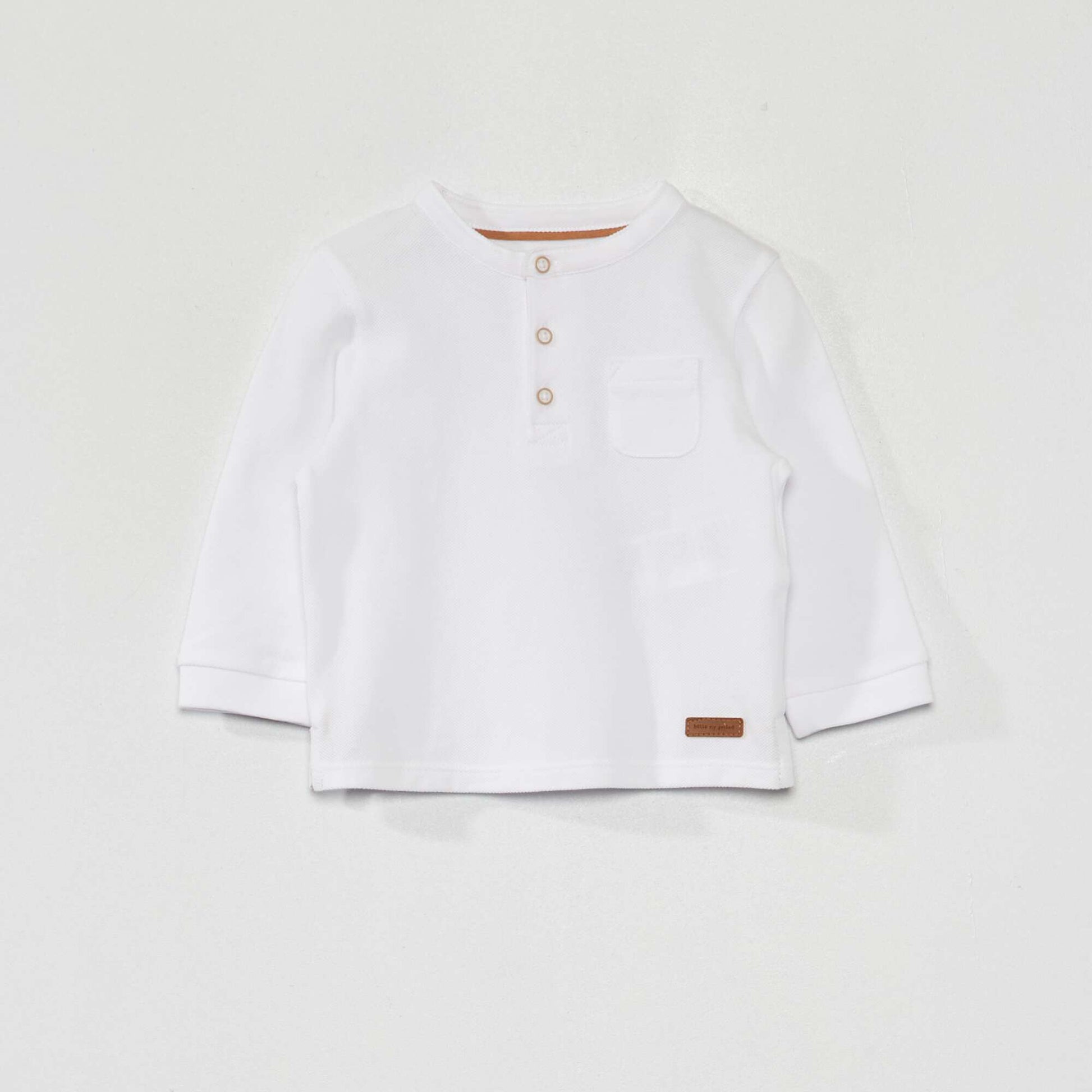 Ensemble polo manches longues et Beige