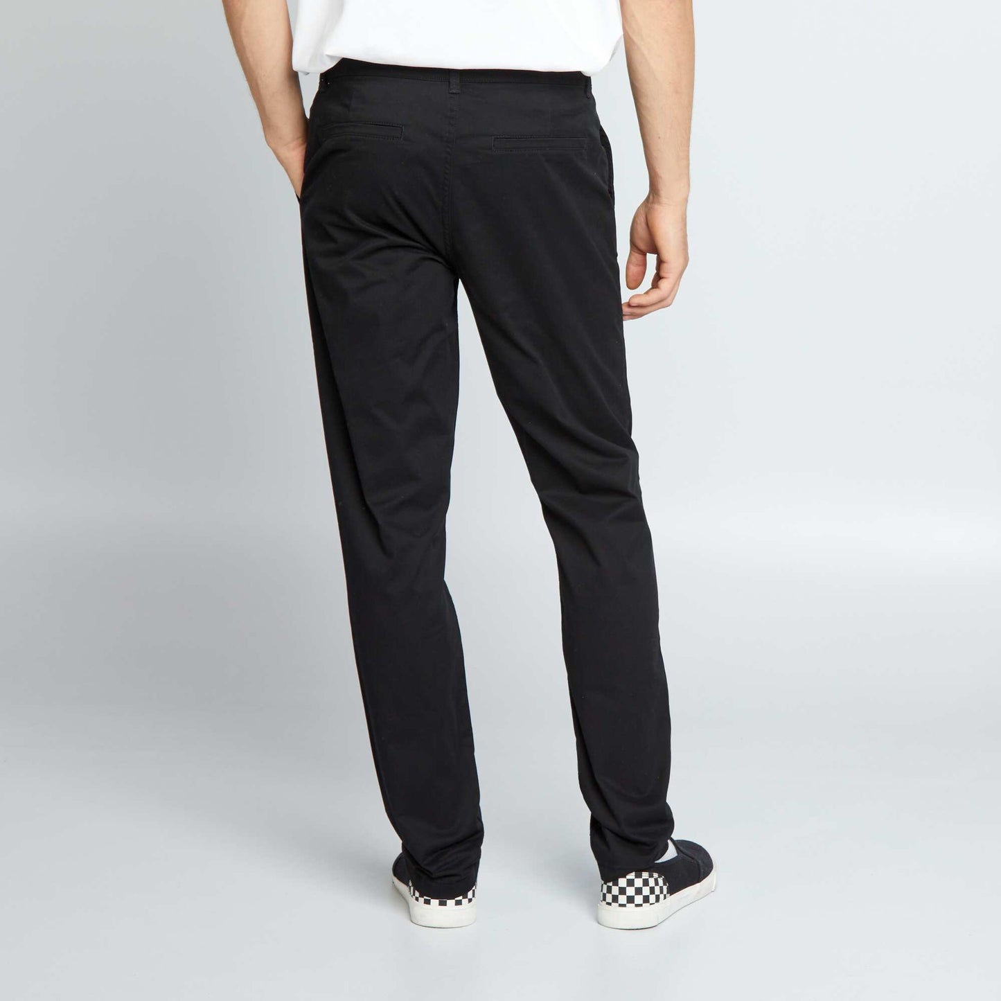 Pantalon chino noir