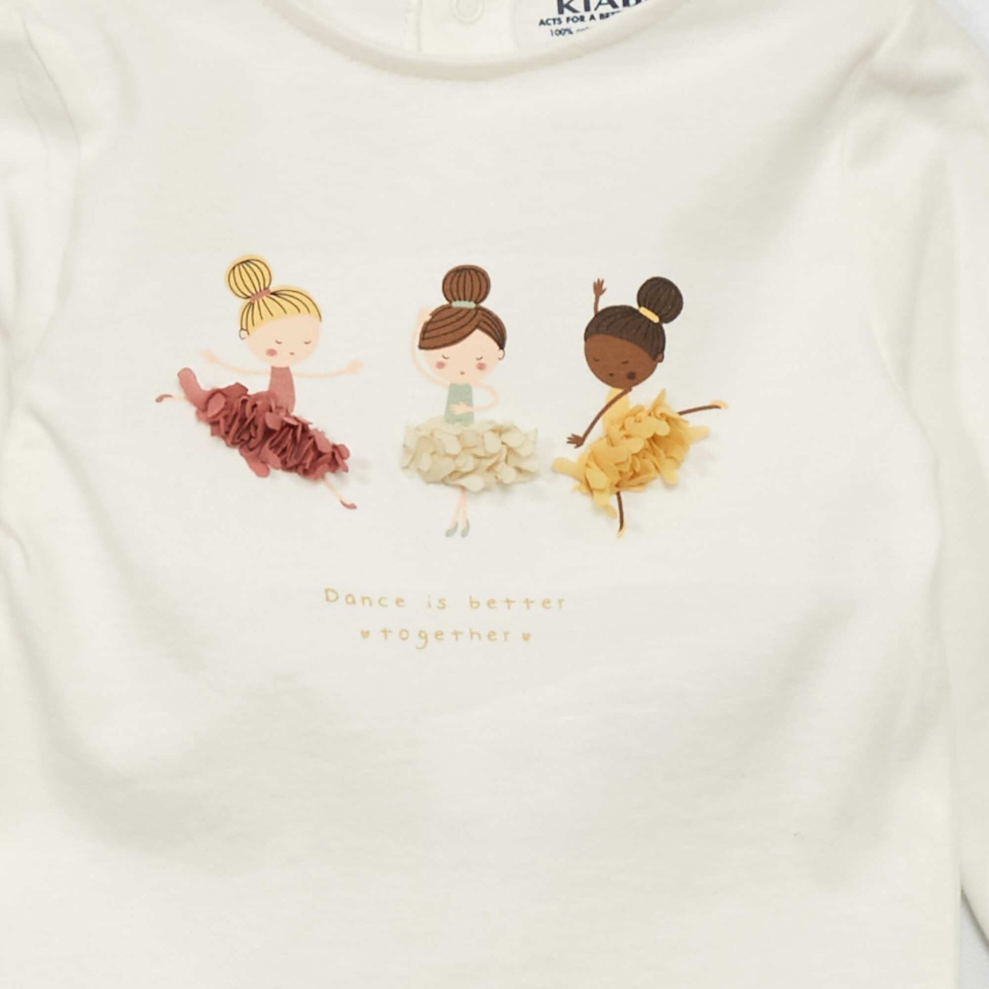 T-shirt manches longues Blanc