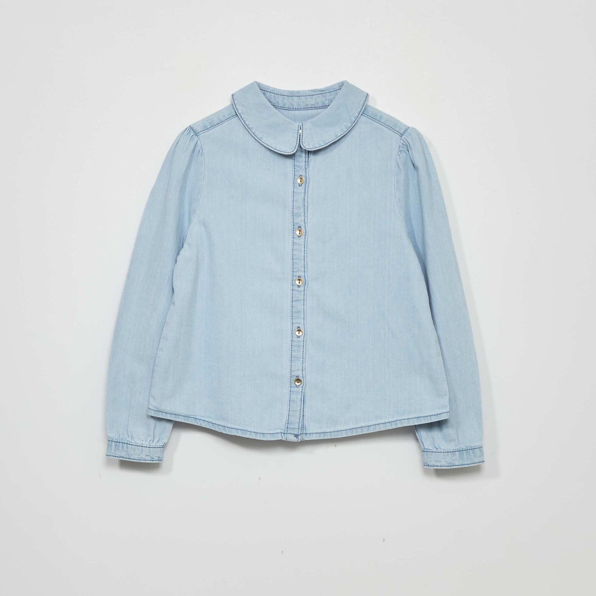 Chemise en jean Bleu
