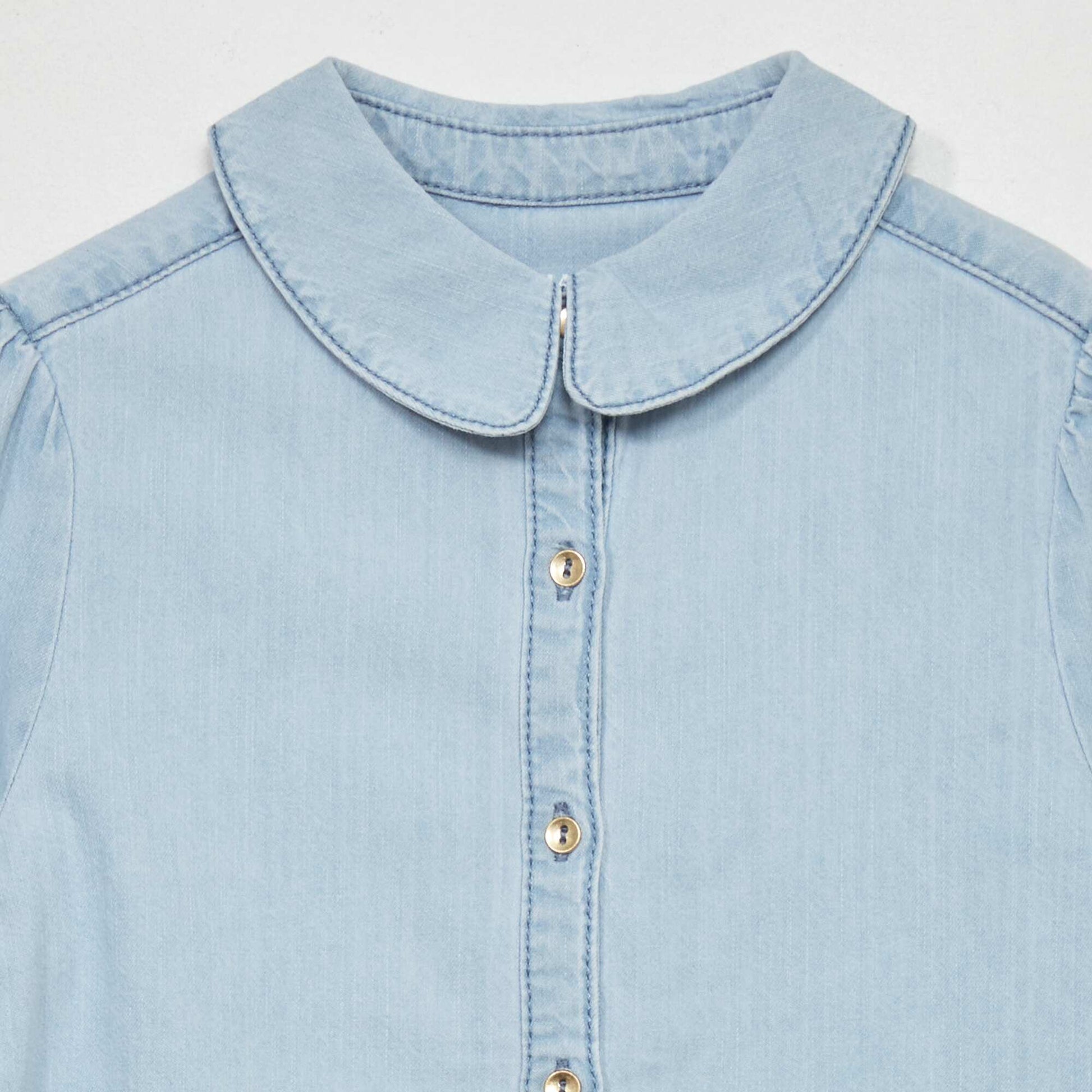 Chemise en jean Bleu