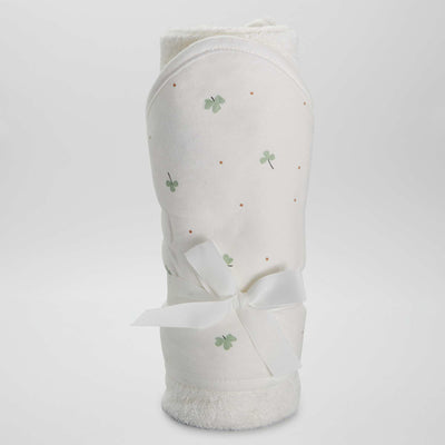 Cape de bain en ponge Blanc
