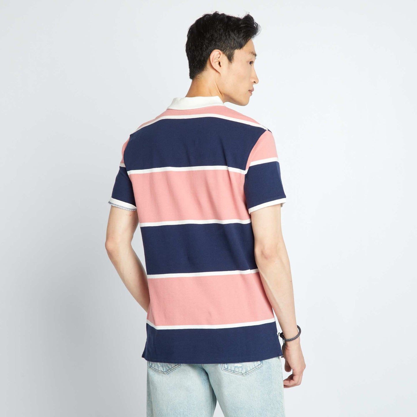 Polo ray en piqu de coton RAY ROSBLU
