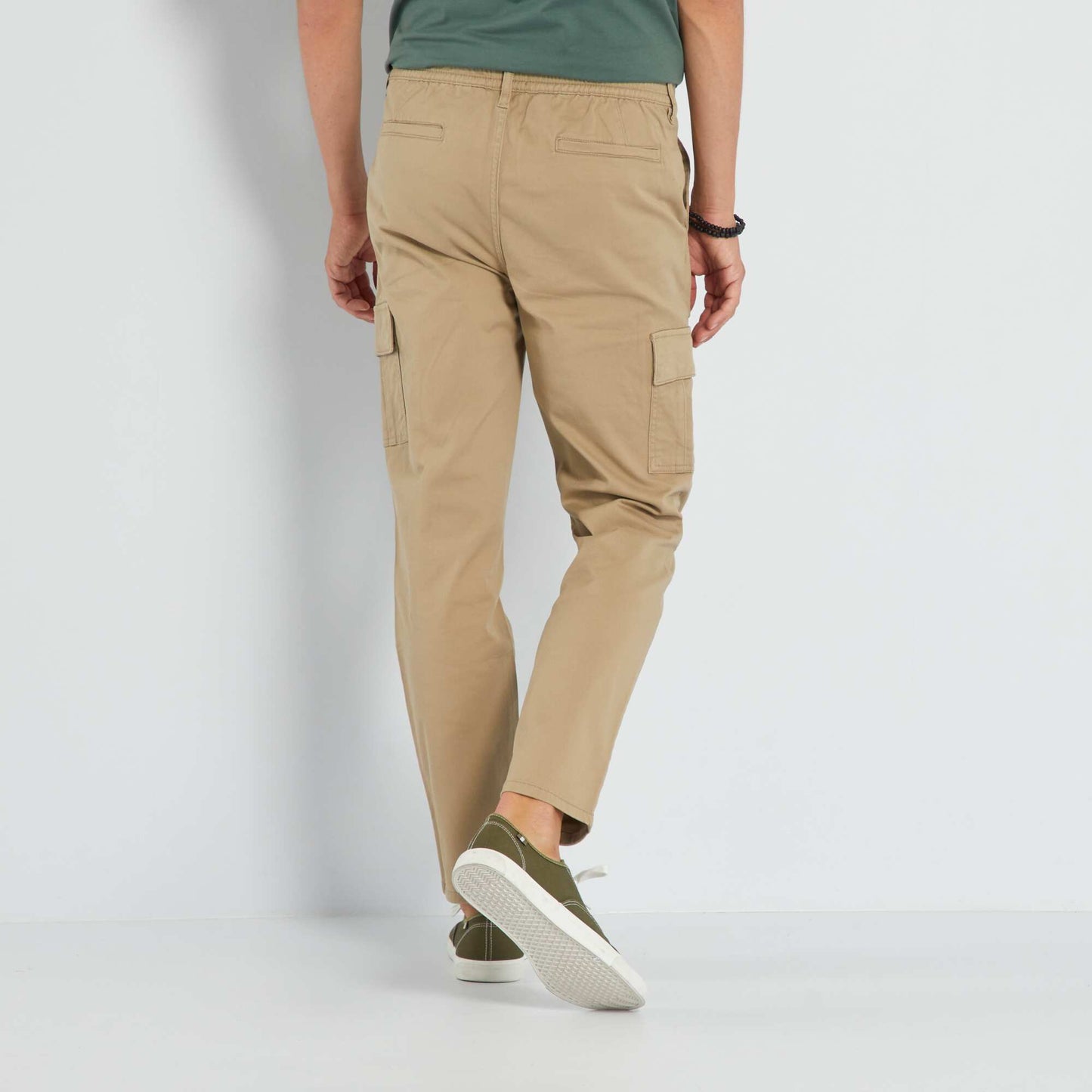 Pantalon avec poches Beige