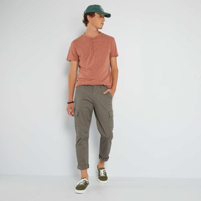 Pantalon avec poches Kaki
