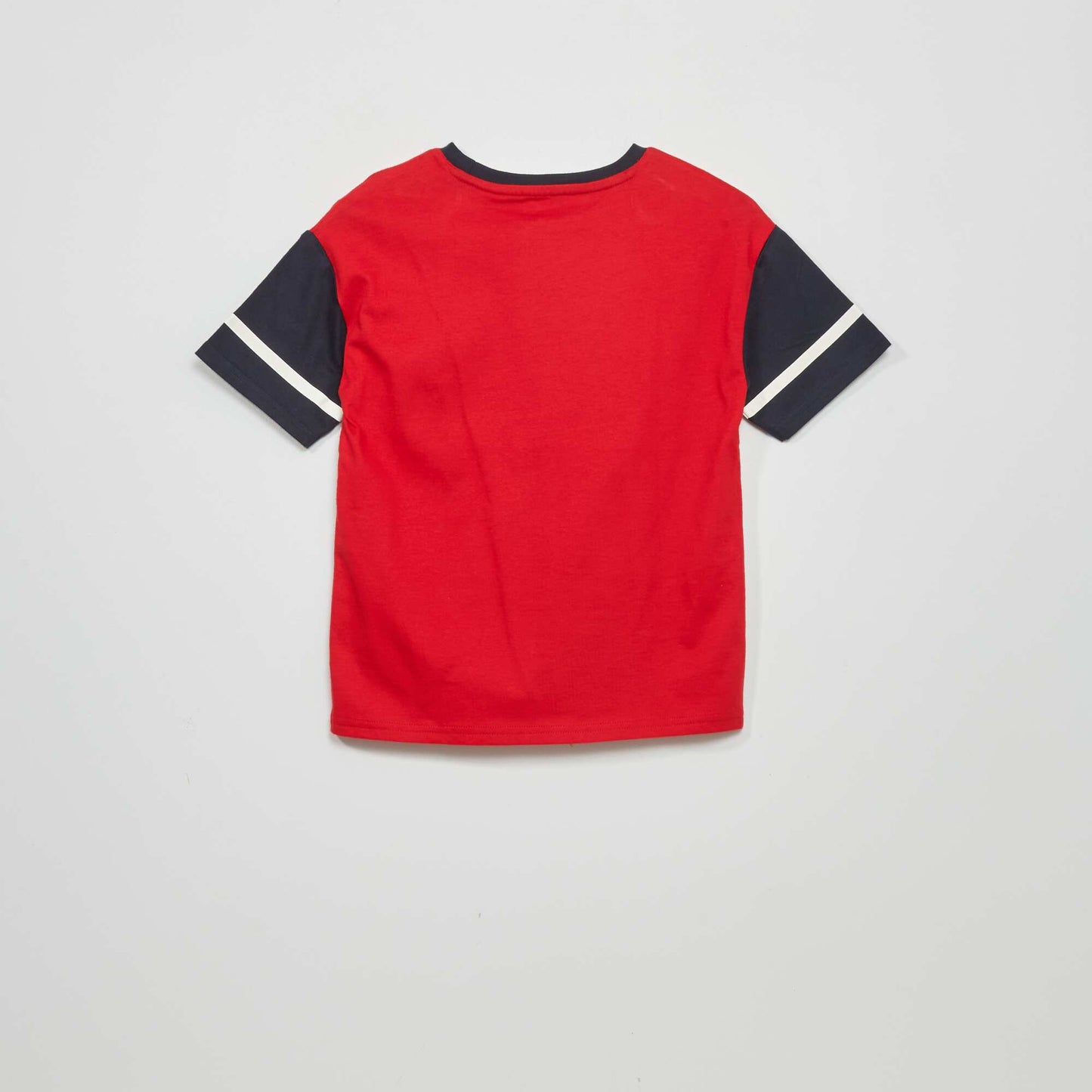 T-shirt imprim 'USA' 'Houston' Rouge