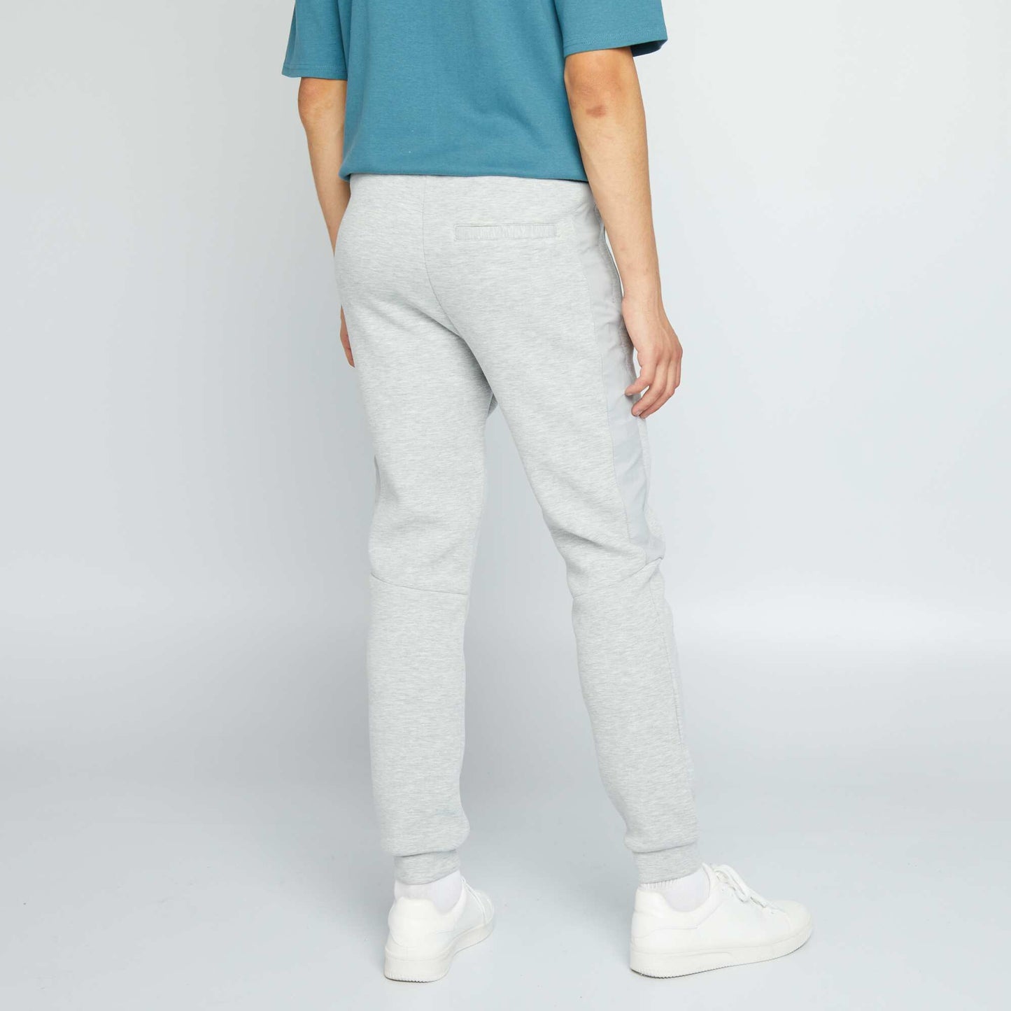 Pantalon de jogging bi-mati re Gris