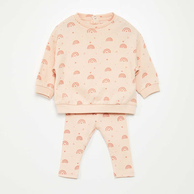 Ensemble sweat + pantalon - 2 pi ces Beige