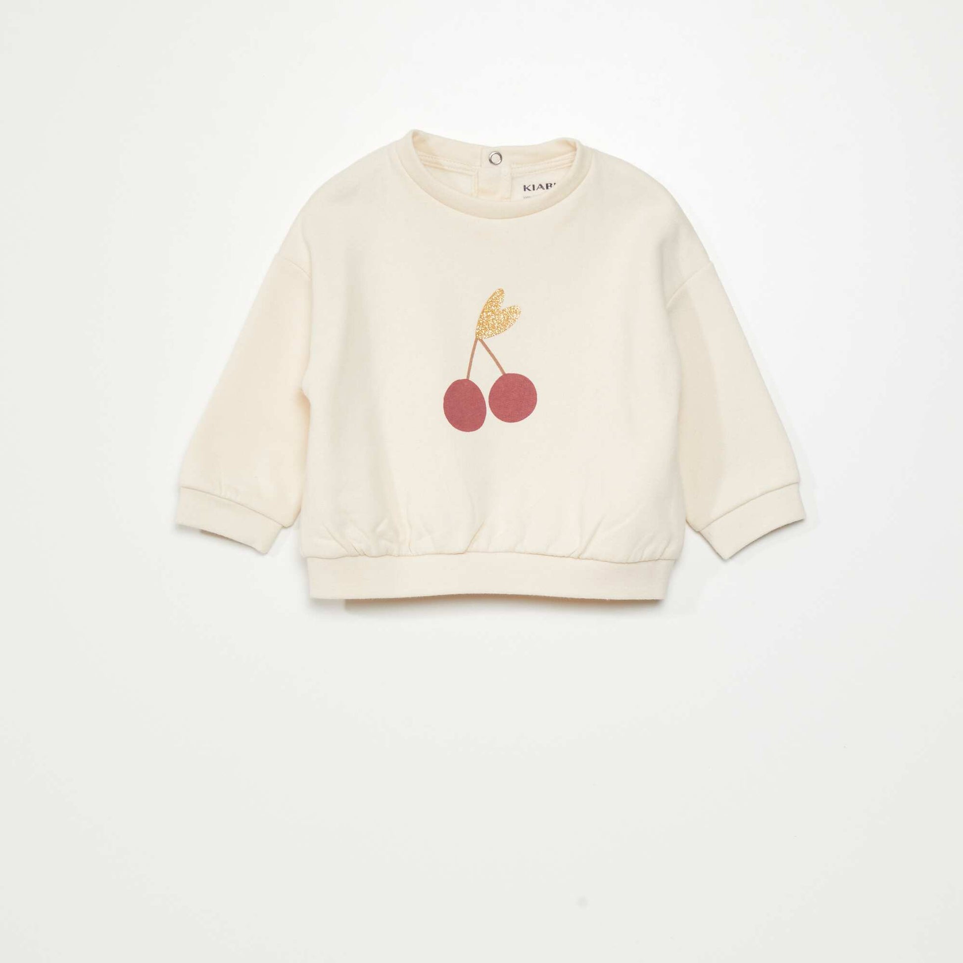Ensemble sweat + pantalon - 2 pi ces Blanc/rose