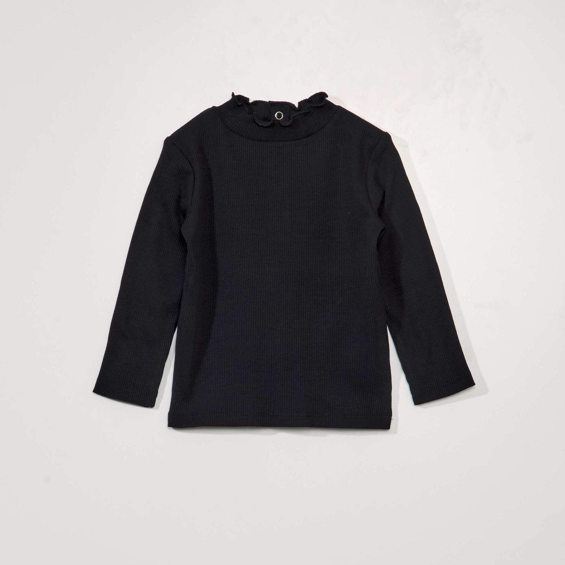 Sous pull c tel avec demi ouverture dos noir