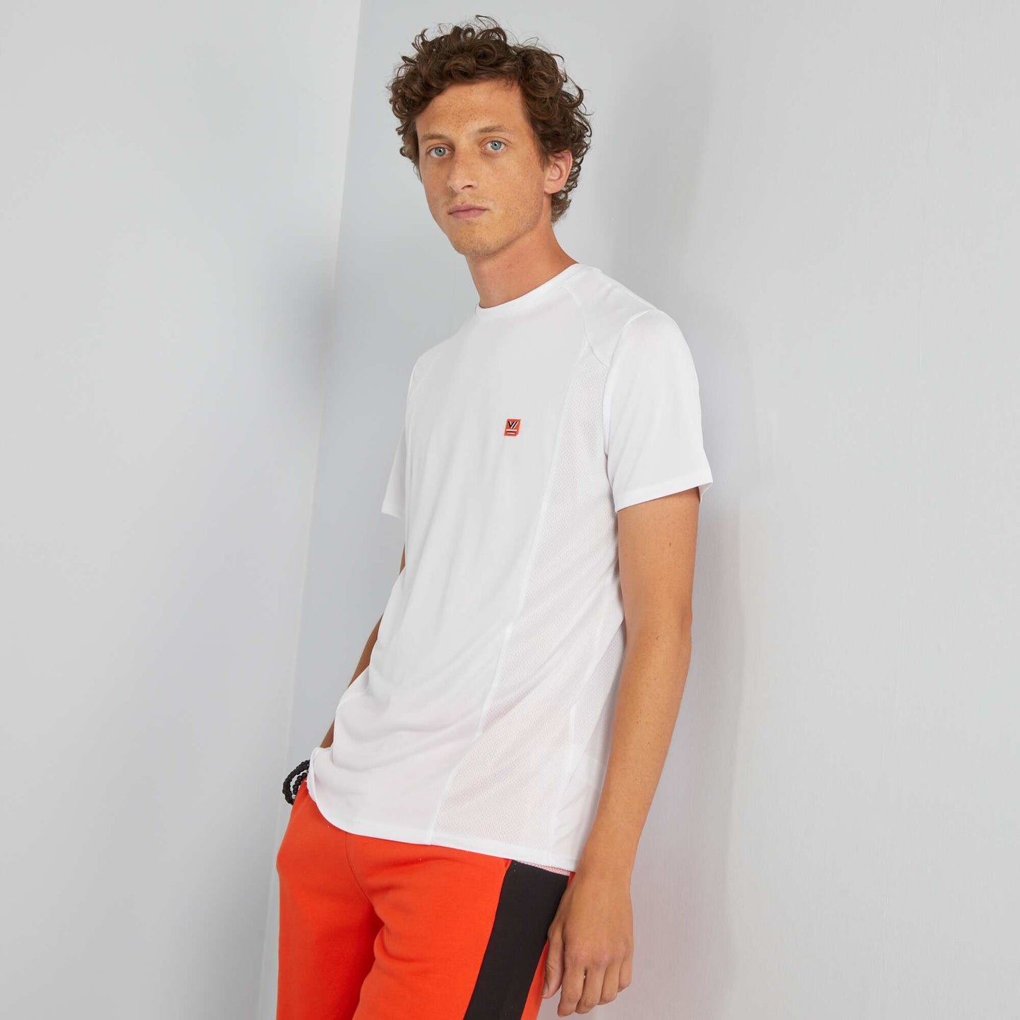 T-shirt de sport blanc