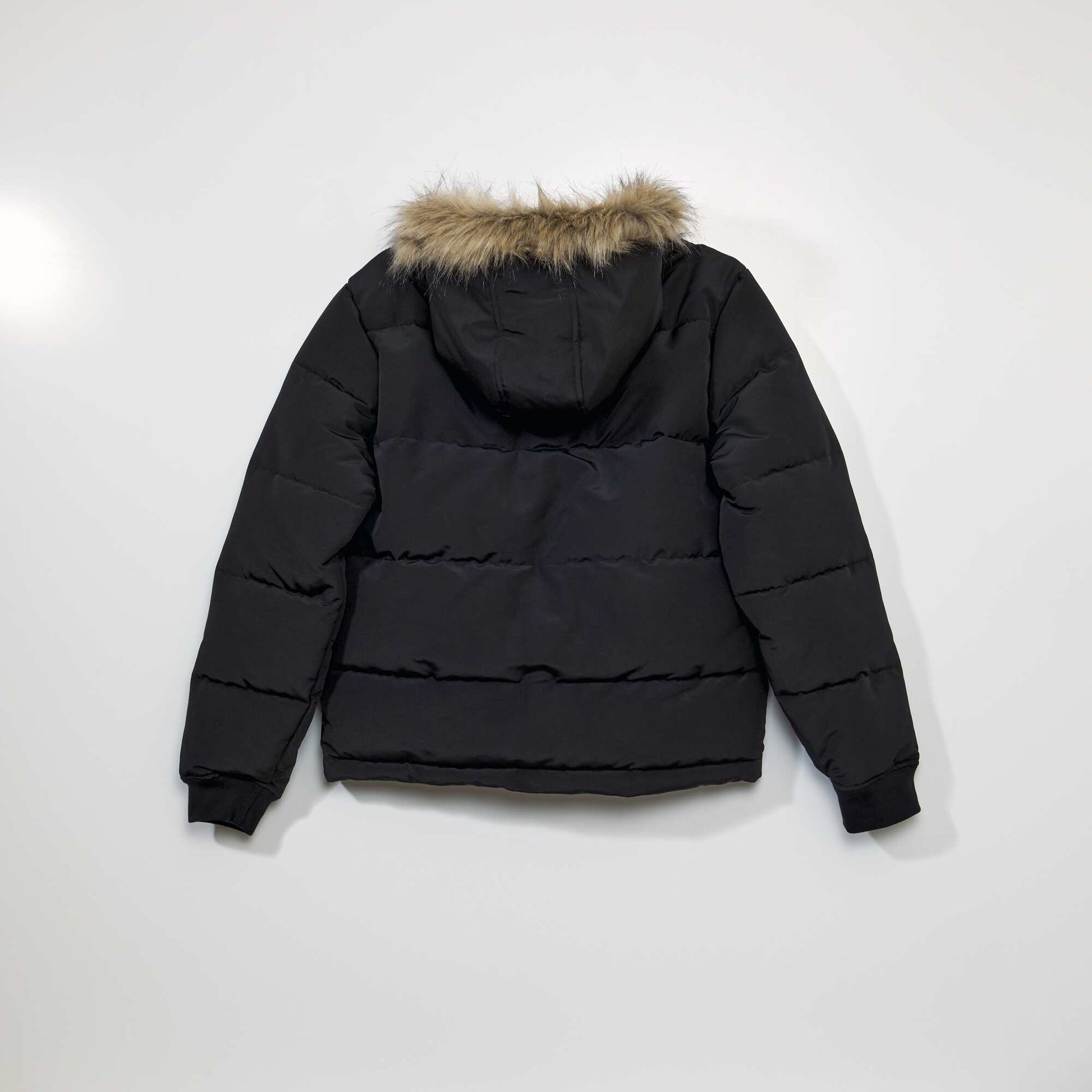 Doudoune matelass e noir