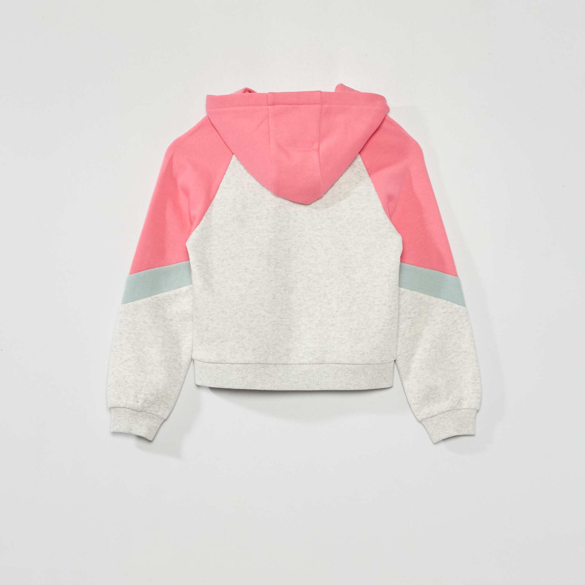 Sweat capuche en molleton Gris