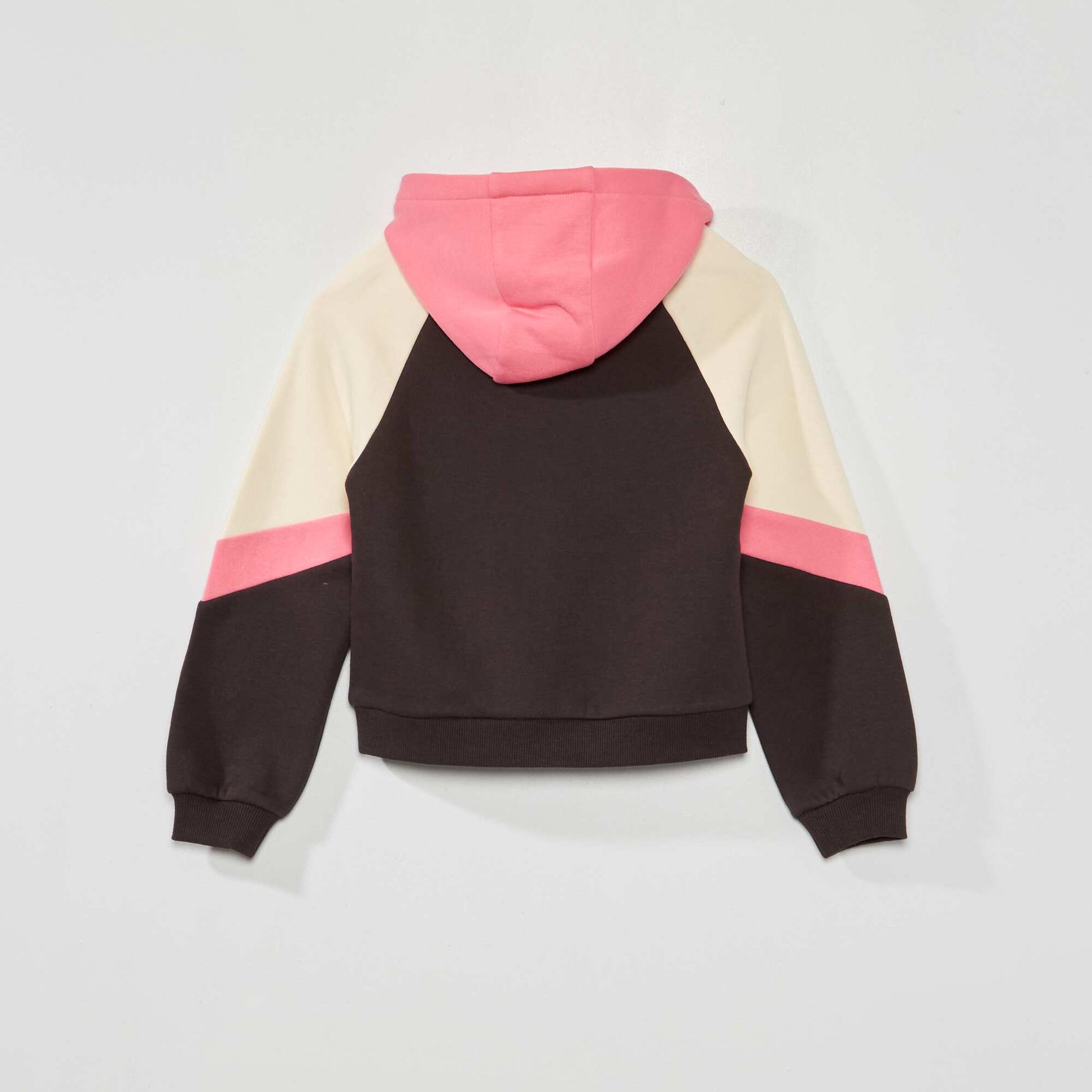 Sweat capuche en molleton Multicolore