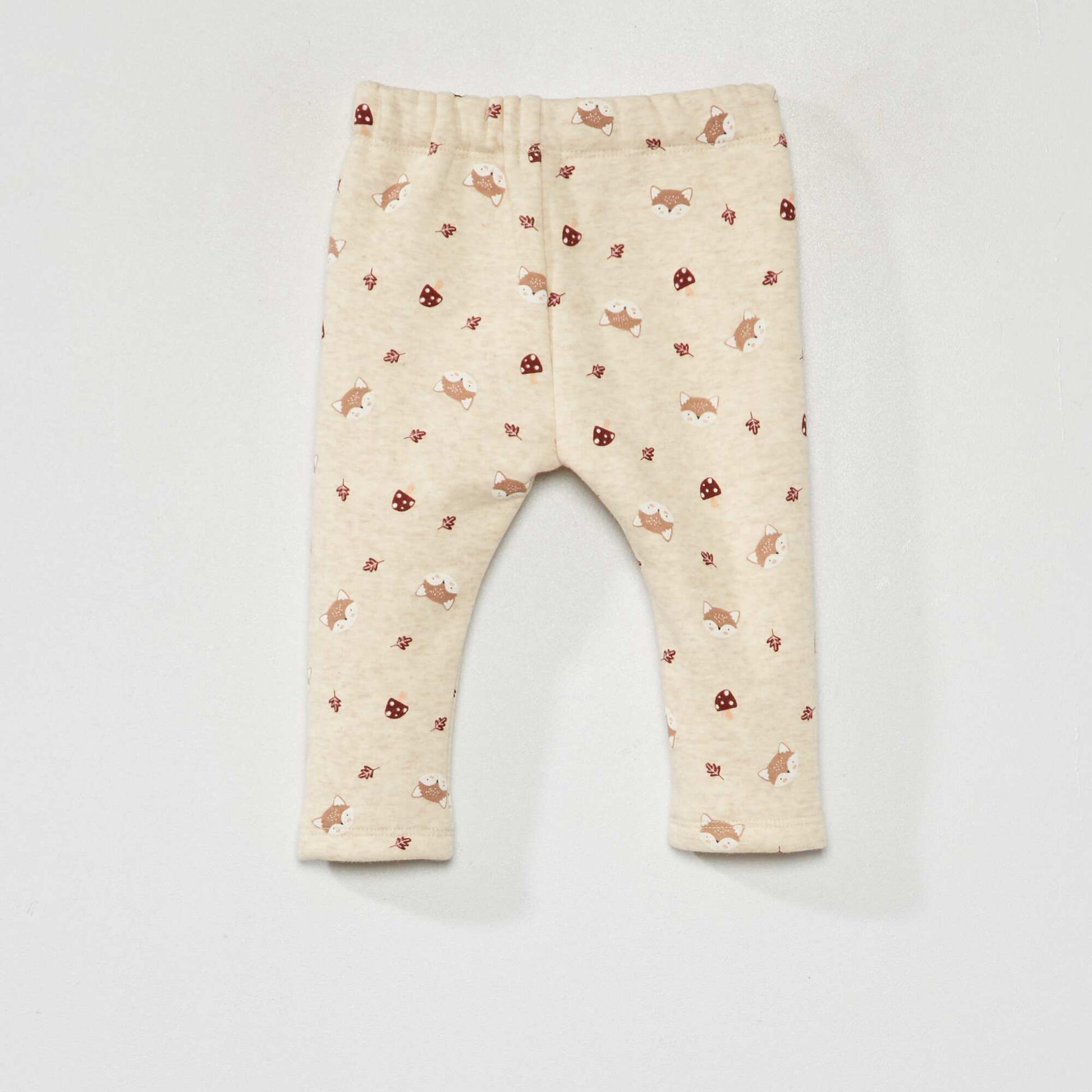 Pantalon en molleton avec imprim - Toujours + chaud Beige