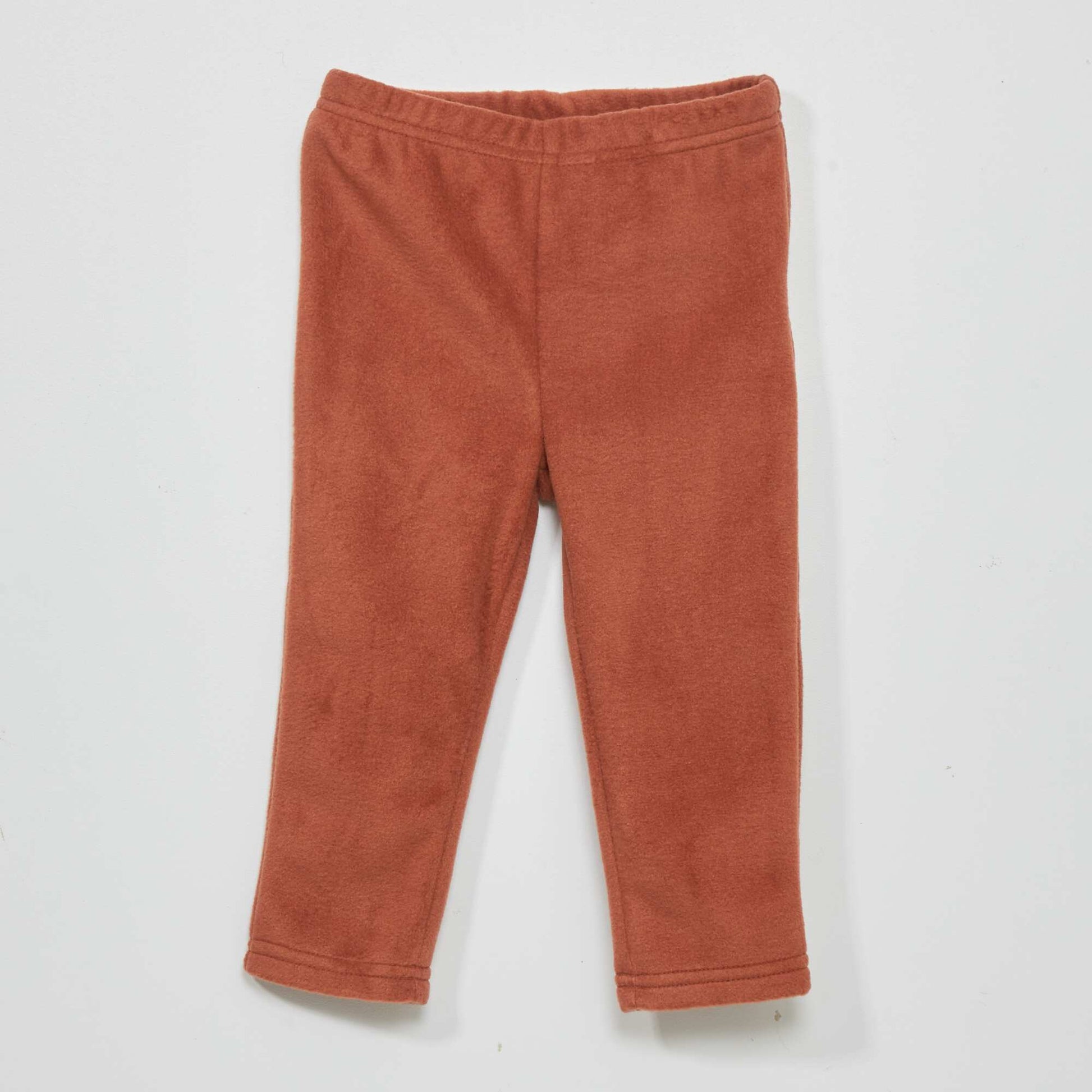 Ensemble pyjama polaire - 2 pi ces Marron