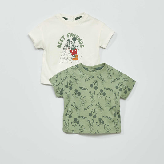 T-shirt en maille jersey 'Disney' Vert