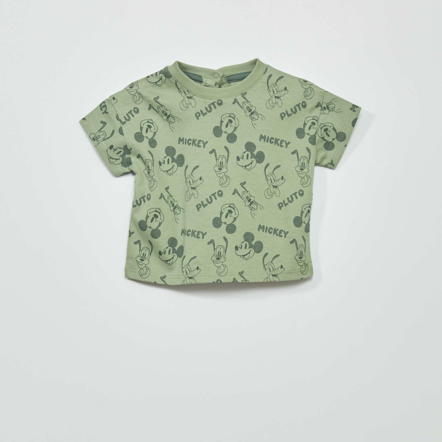 T-shirt en maille jersey 'Disney' Vert