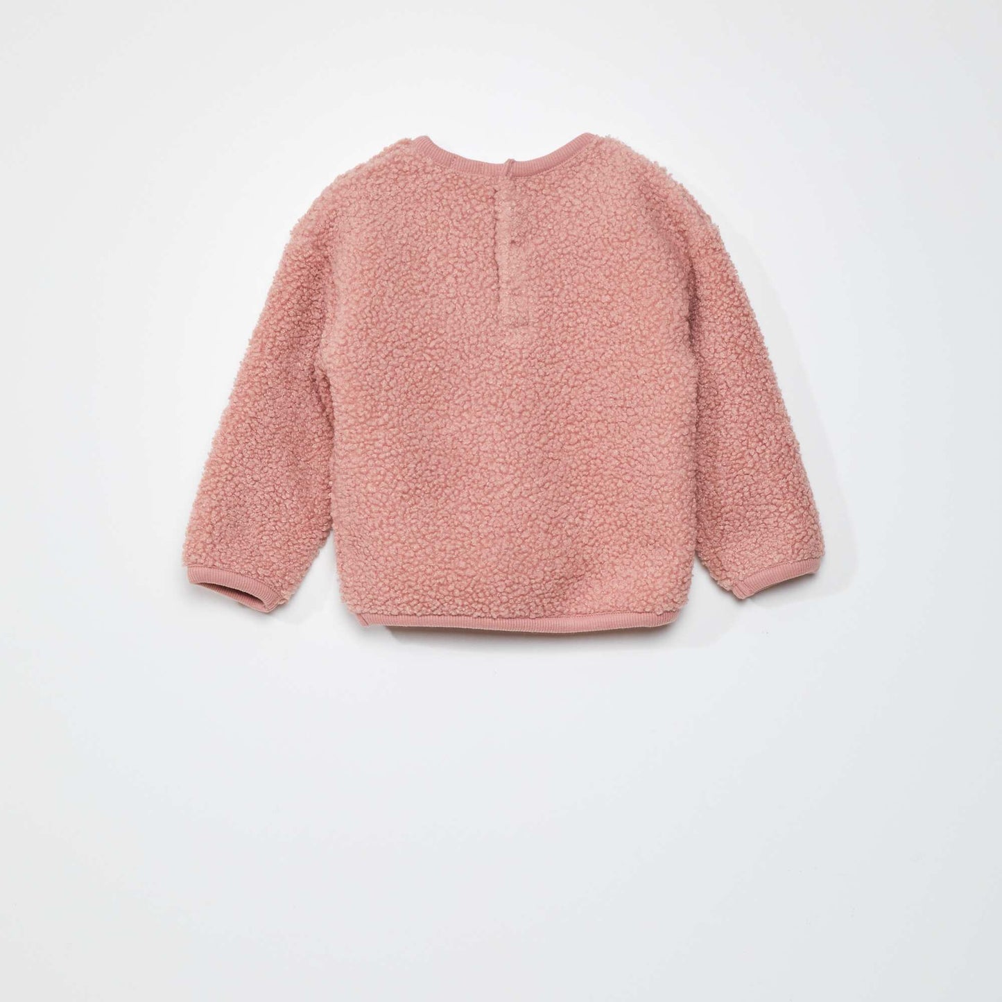 Ensemble pyjama sherpa et velours - 2 pi ces Rose