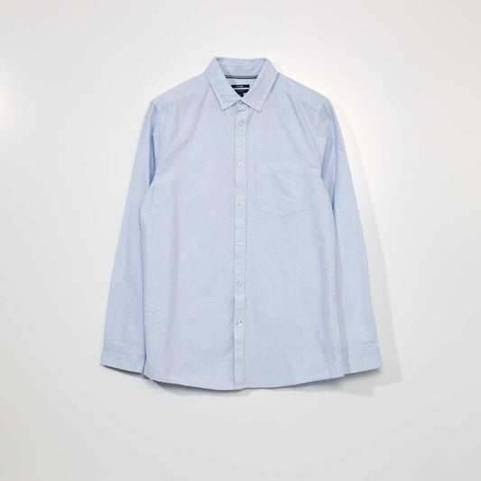 Chemise oxford Bleu