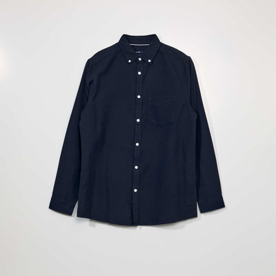Chemise oxford Bleu