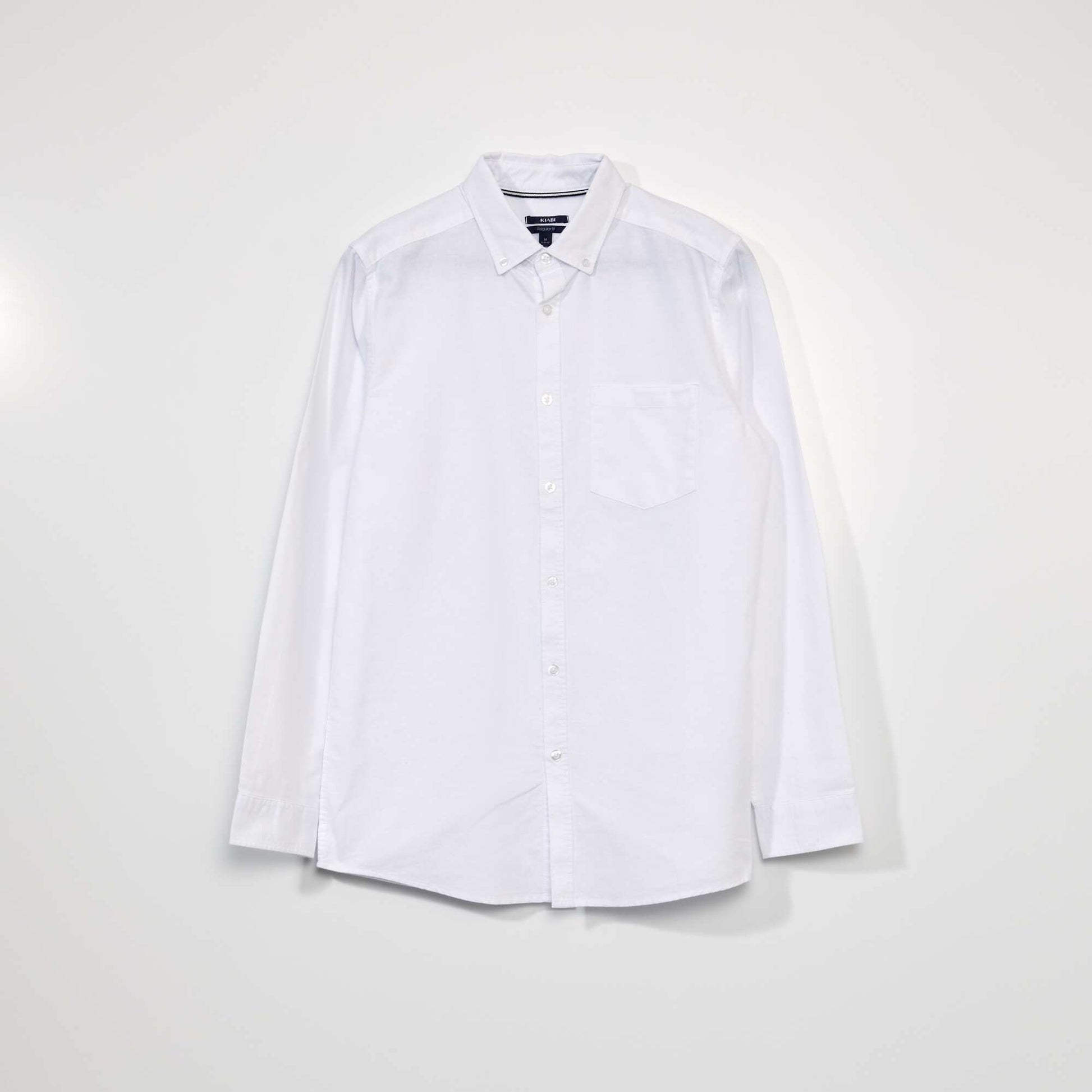 Chemise oxford blanc