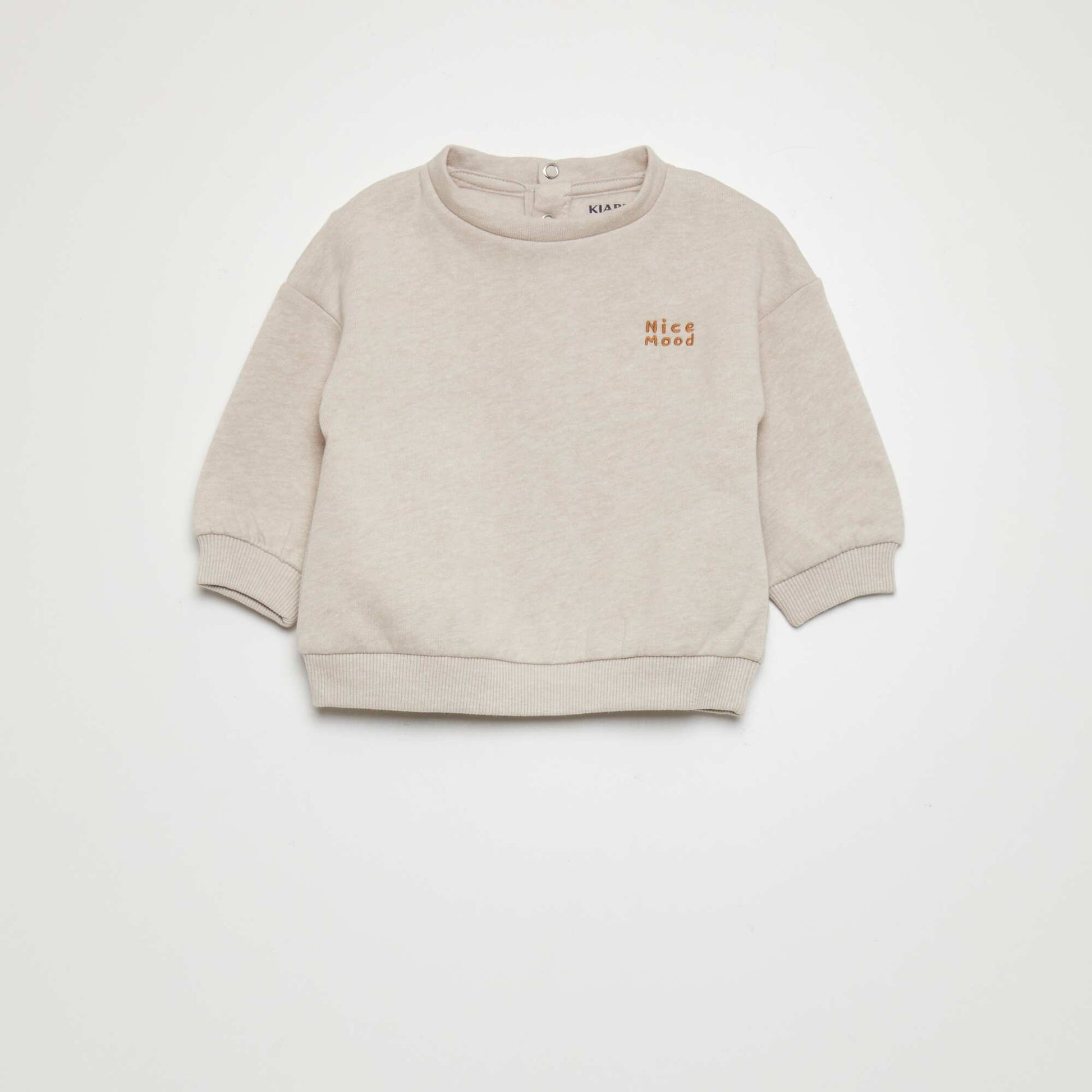 Ensemble sweat + pantalon de jogging - 2 pi ces Beige