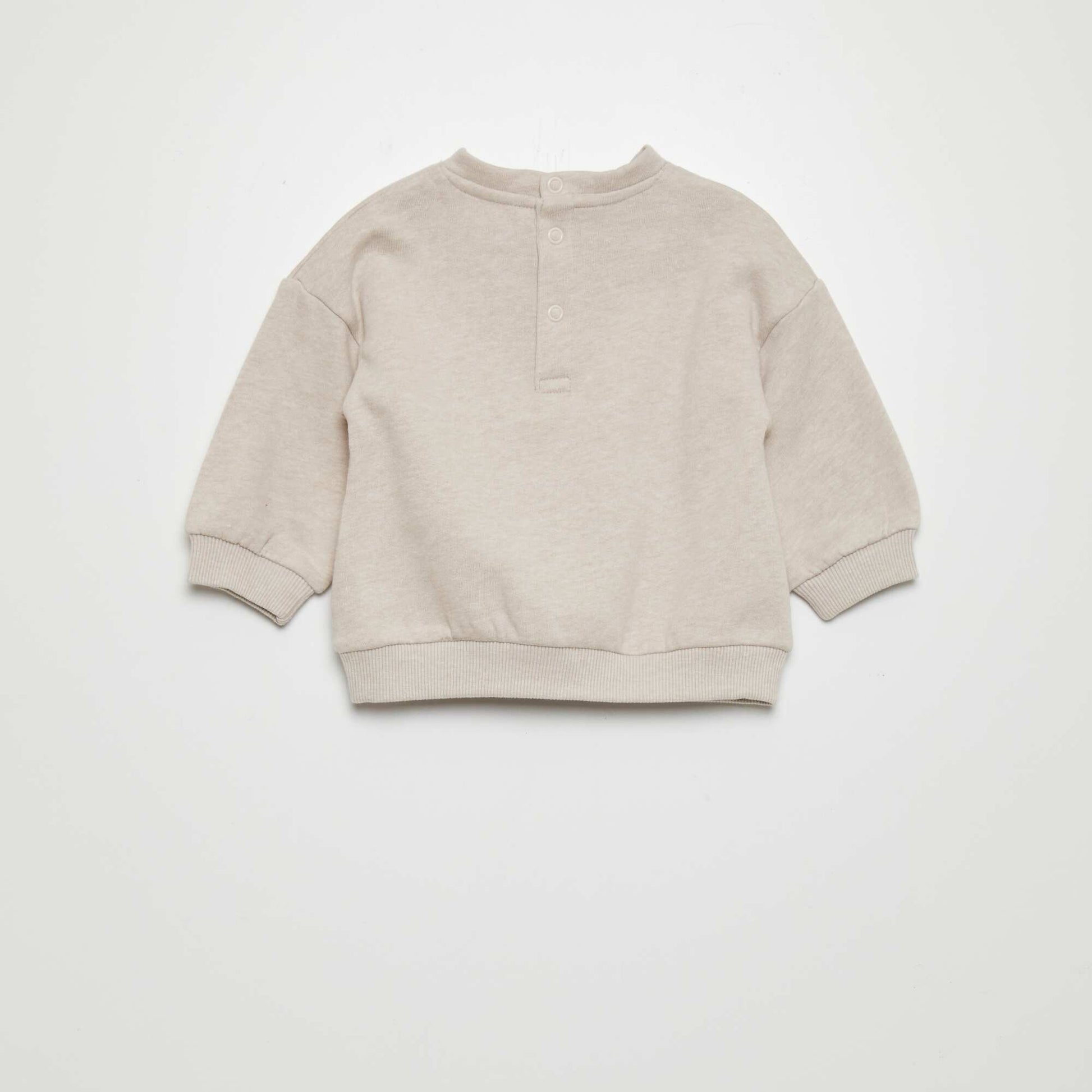 Ensemble sweat + pantalon de jogging - 2 pi ces Beige