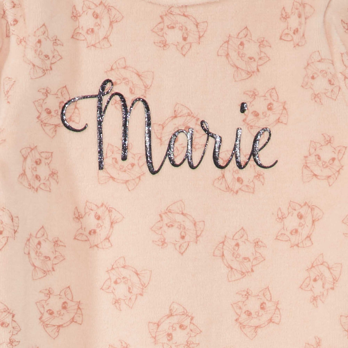 Pyjama en velours 'Disney' Rose