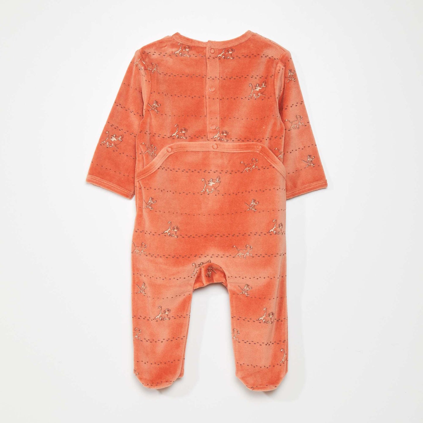 Lot 1 pyjama en velours + 1 body coton 'Simba' simba