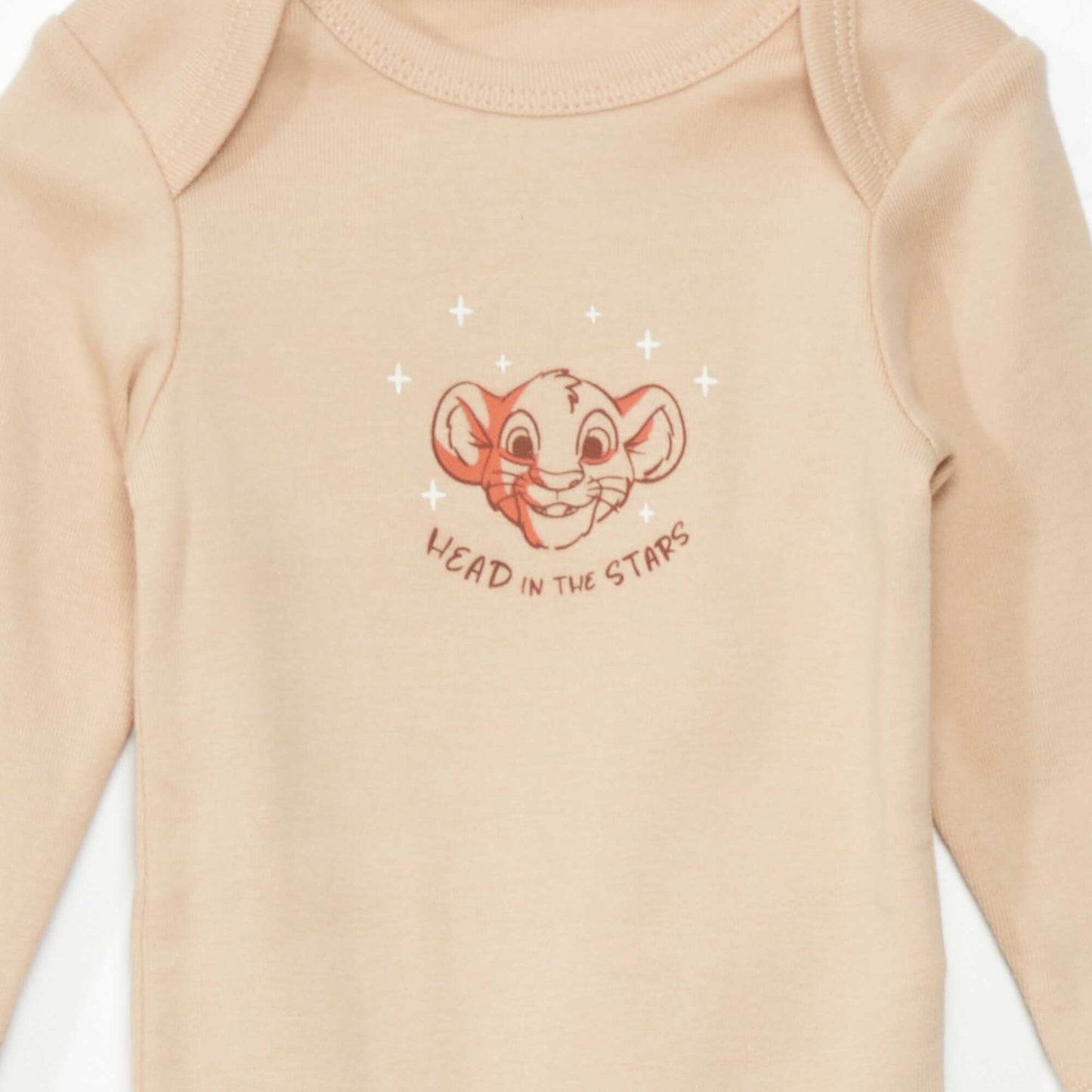 Lot 1 pyjama en velours + 1 body coton 'Simba' simba