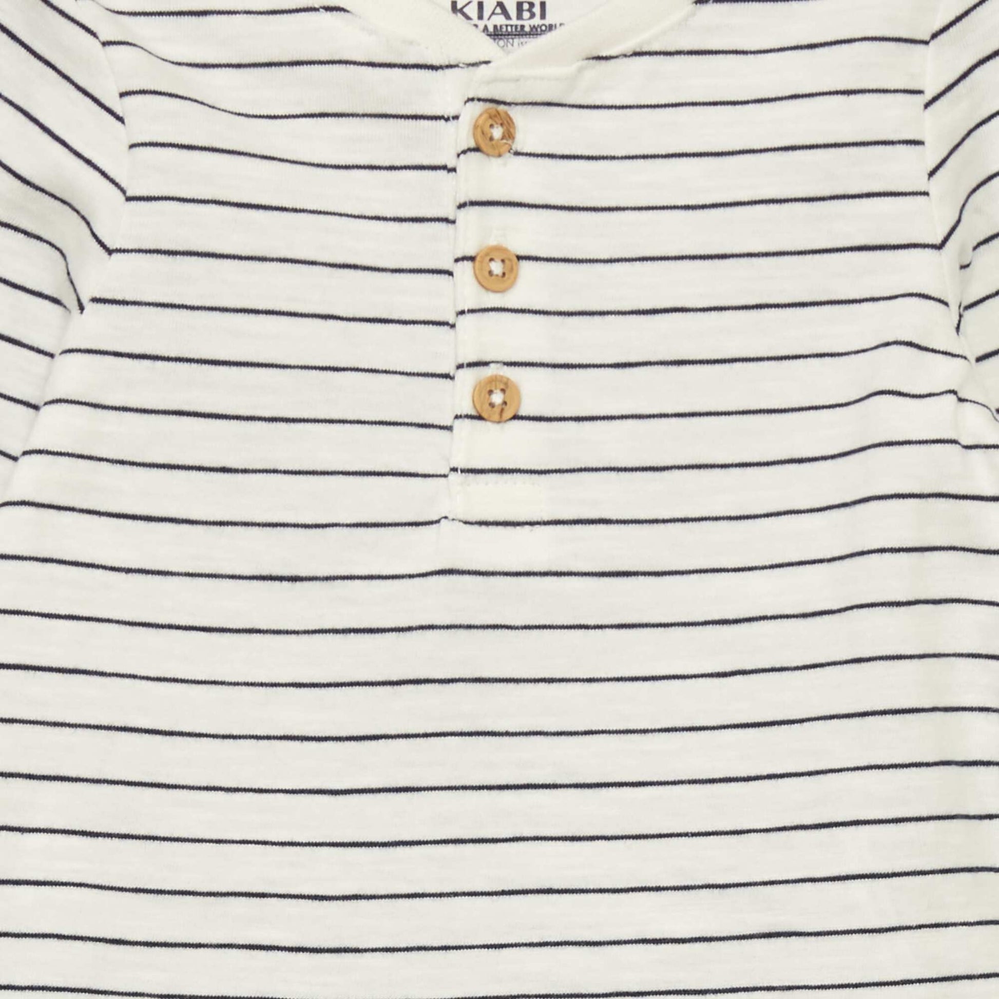 T-shirt en jersey manches longues BLANC