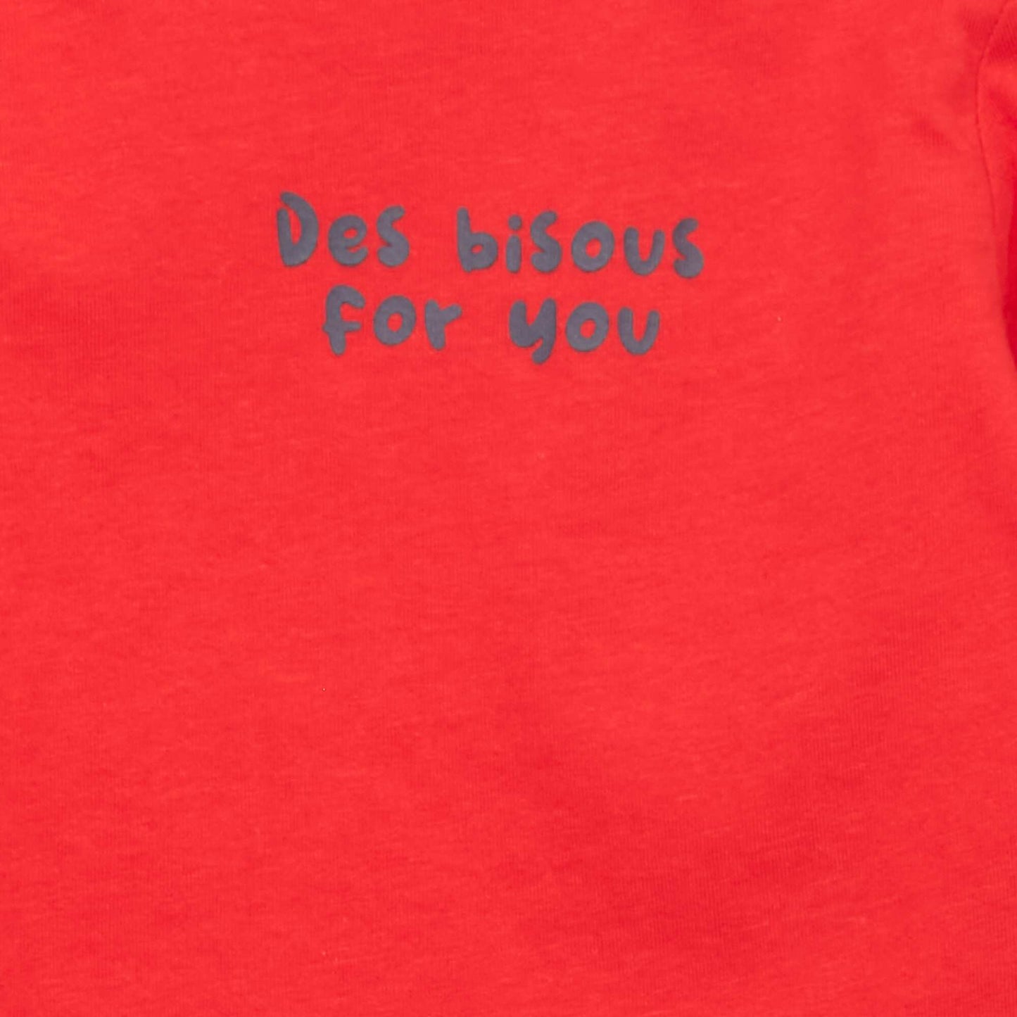 T-shirt en jersey Rouge