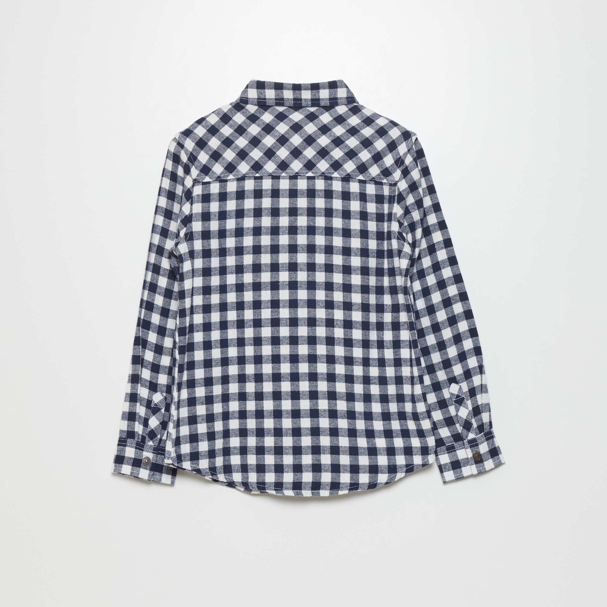 Chemise en flanelle Bleu