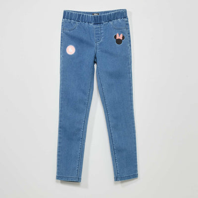 Jegging stretch 'Minnie' 'Disney' Bleu