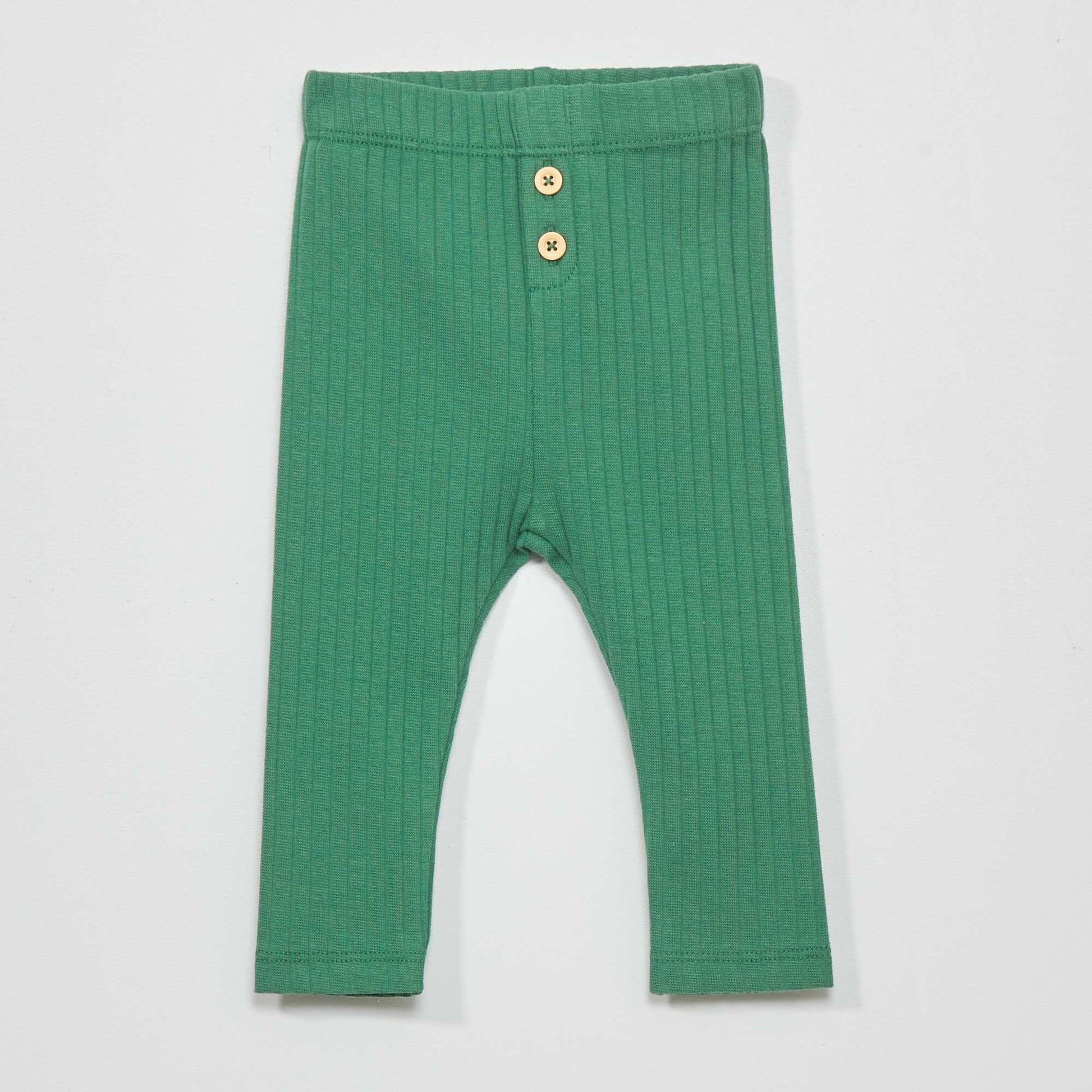 Lot de 2 leggings Beige/vert
