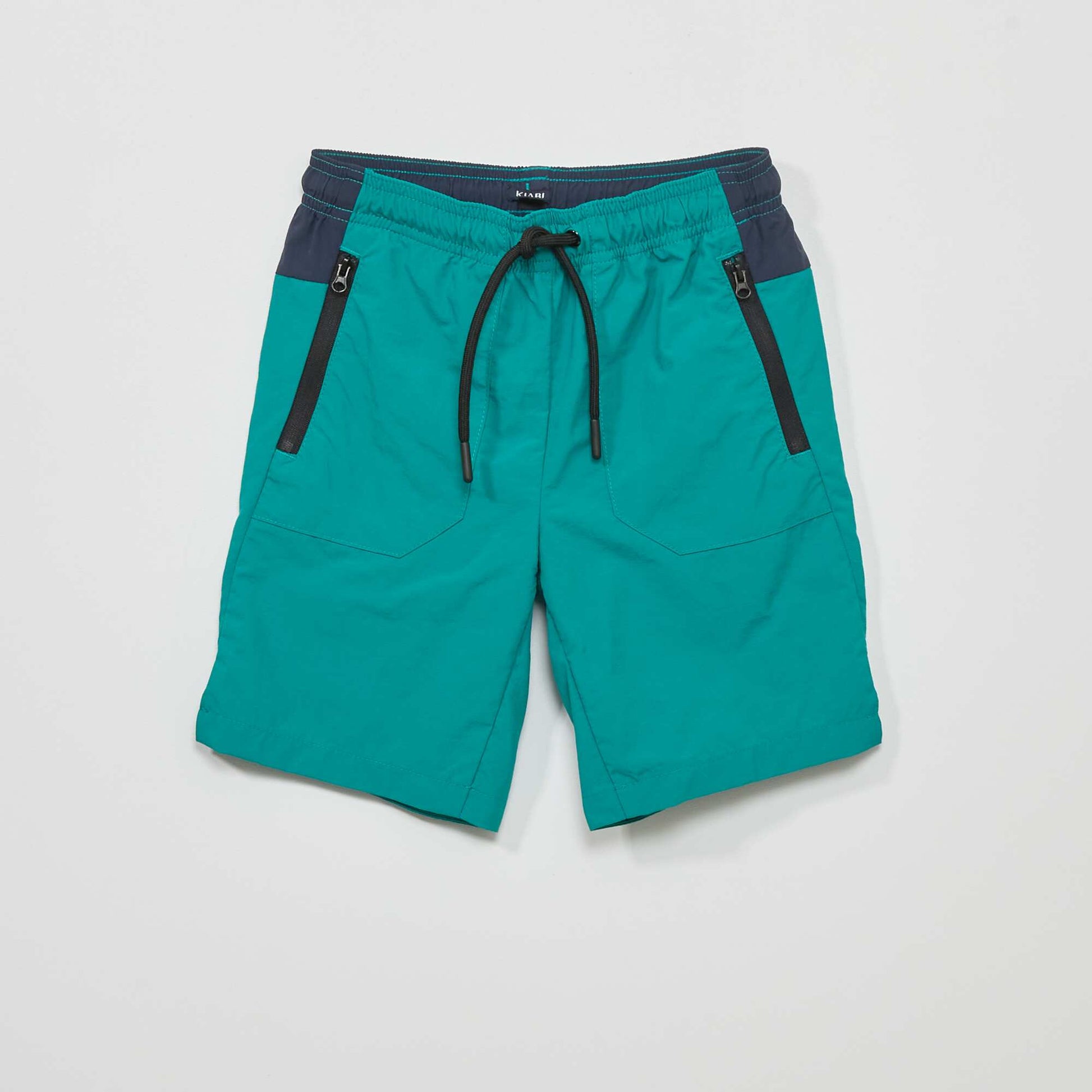 Bermuda avec zipp es Vert/marine